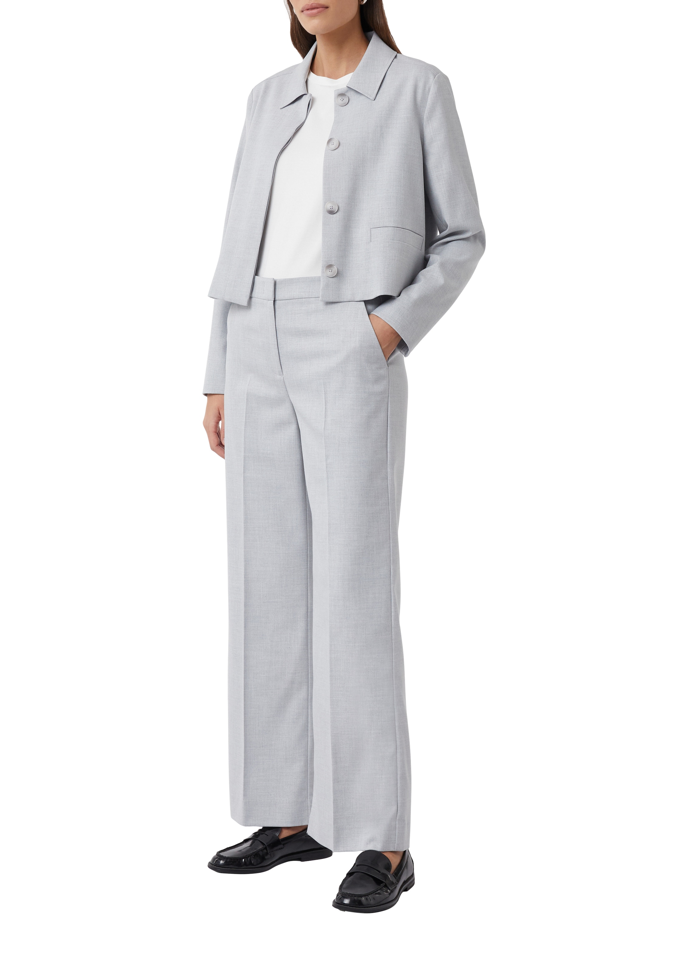 Comma Stoffhose  mit Bügelfalte