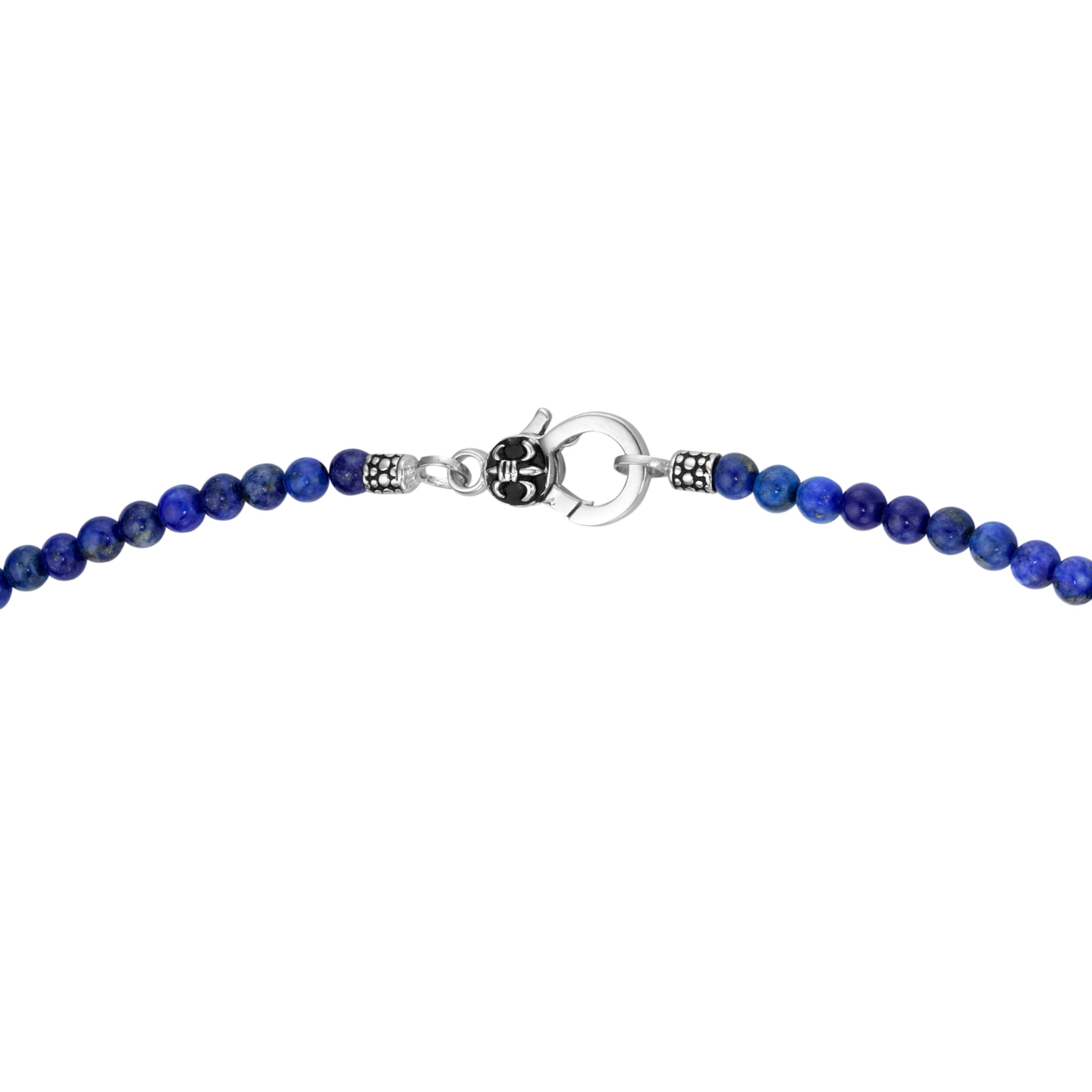 GIORGIO MARTELLO MILANO Kette ohne Anhänger »Kette blaue Lapis-Kugeln, Silber 925«