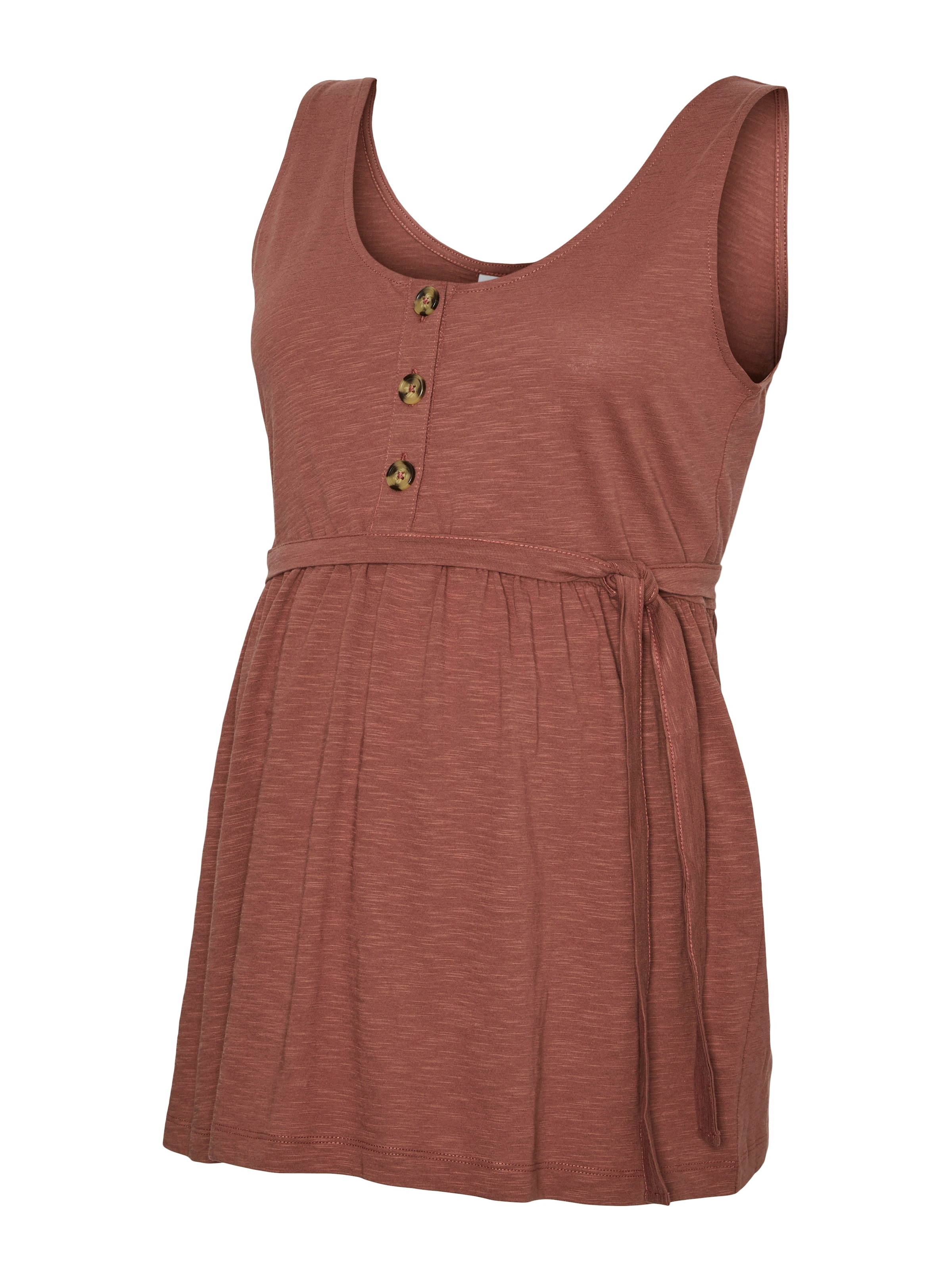 Mamalicious Umstandsshirt »MLEVI LIA SL JRS TOP 2F NOOS« Baumwolle, regular fit