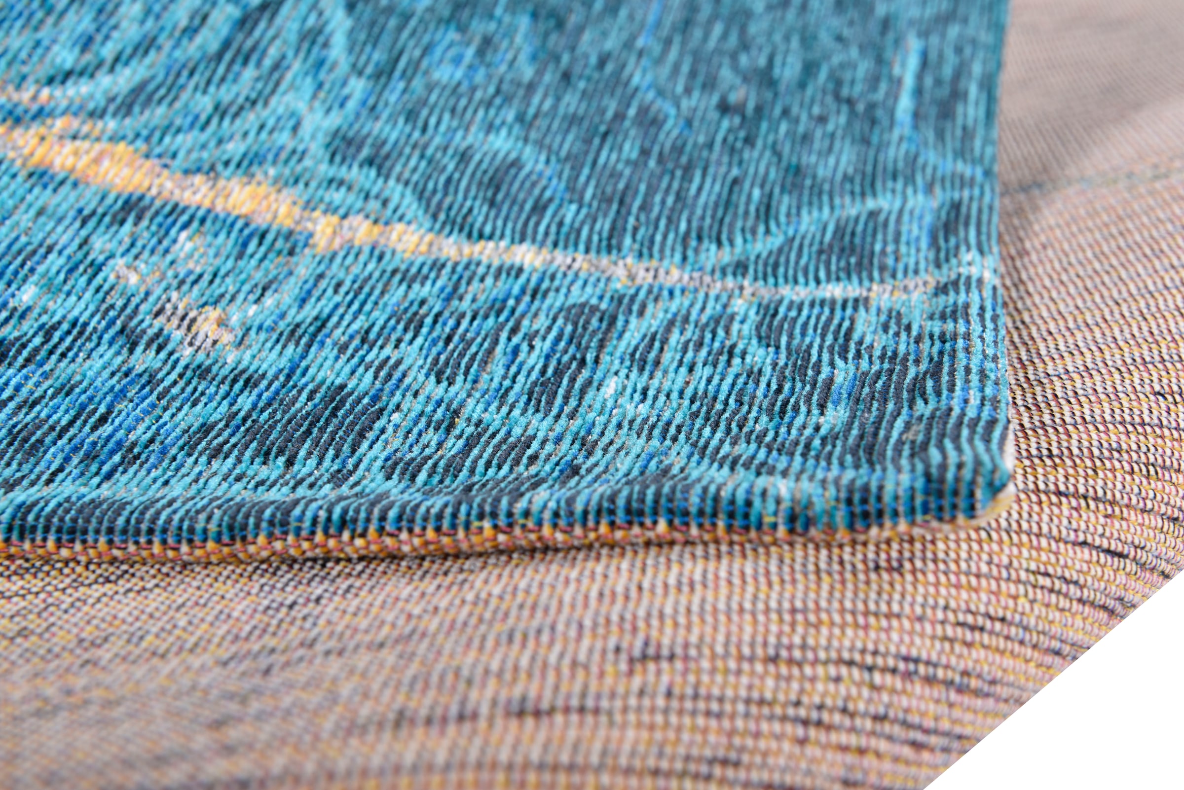 Gino Falcone Teppich »Cosima-110« rechteckig 3 mm Höhe flachgeweber Jaquard-Teppich, mit Chenillegarn, modernes Design