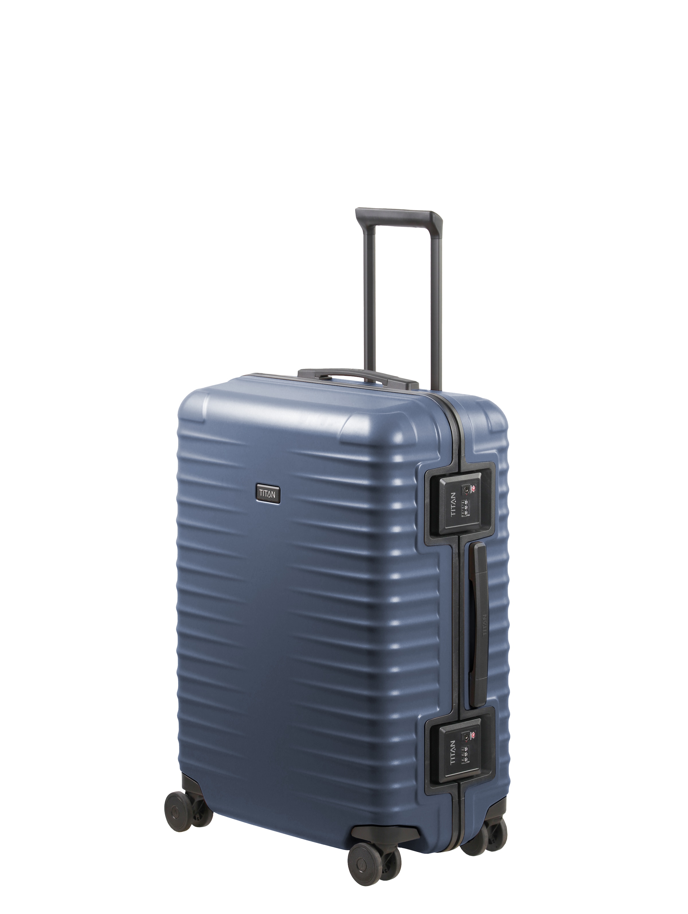 TITAN - Made in Germany Trolley »OVERSEAS Koffer Hartschale« 84 l 4 Rollen mit TSA-Rahmenschloss, intelligenter Innenaufteilung Größe M+