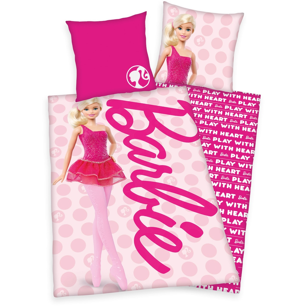 Mattel® Kinderbettwäsche »Barbie«