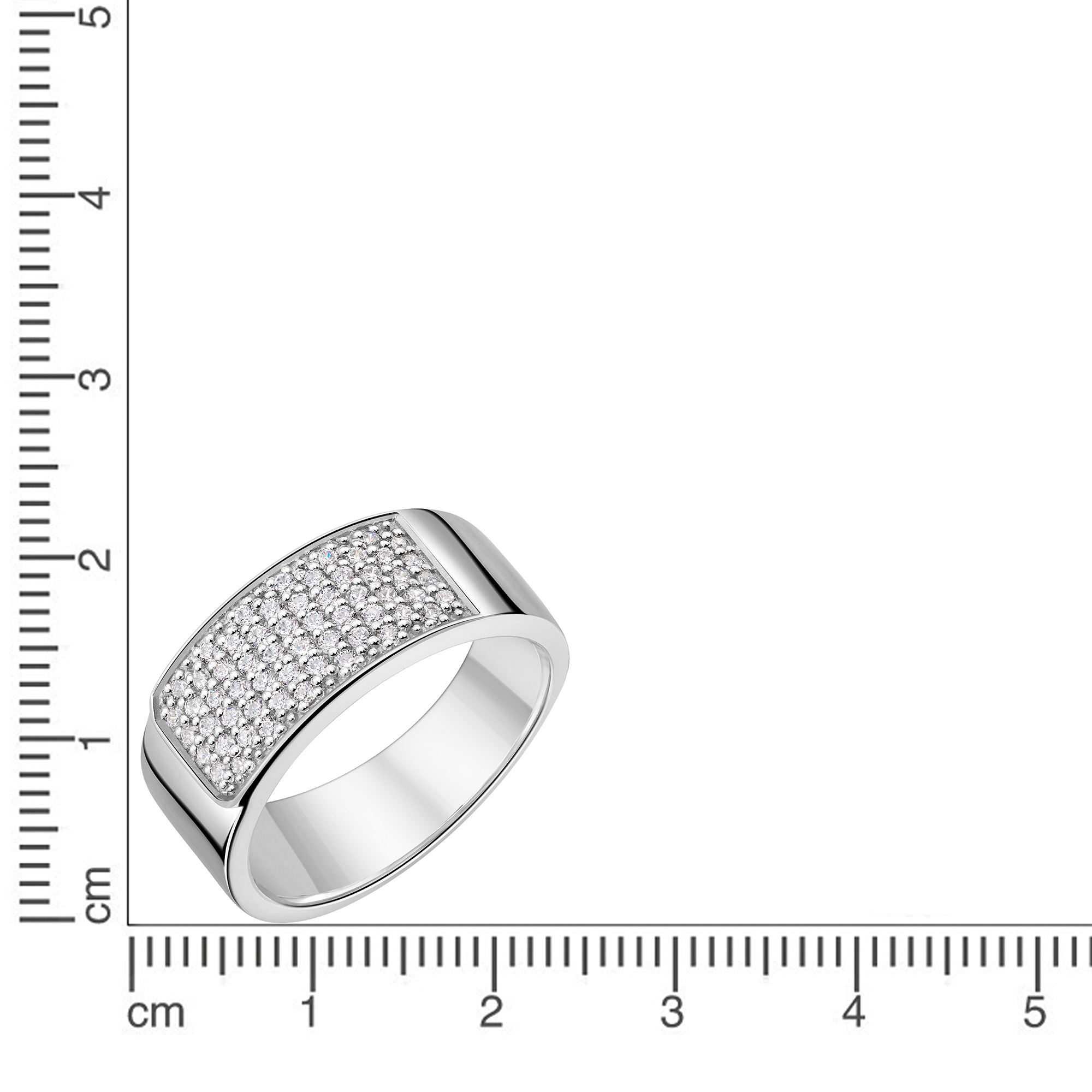 Firetti Fingerring »Schmuck Geschenk Silber 925 Damenring Ring« mit Zirkonia (synth.)