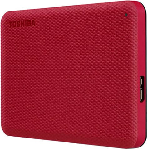 Toshiba externe HDD-Festplatte »Canvio Advance 2TB Red 2020«, 2,5 Zoll, Anschluss USB 3.2