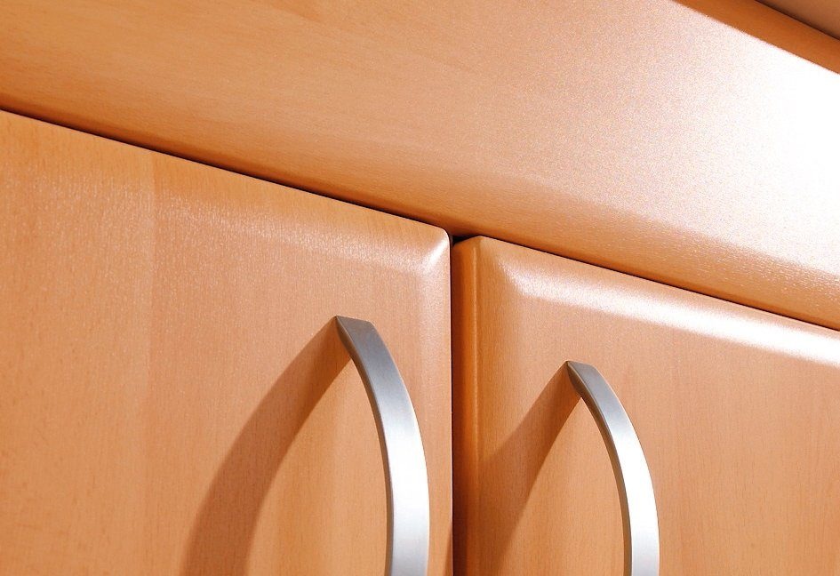 wiho Küchen Küchenzeile »Prag«, mit E-Geräten, Breite 220 cm