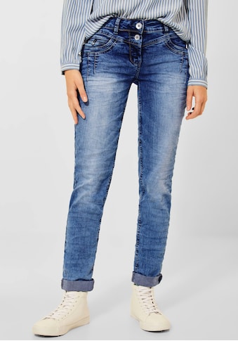 Cecil Loose-fit-Jeans »Style Scarlett«, mit Abnähern an den Gesäßtaschen kaufen
