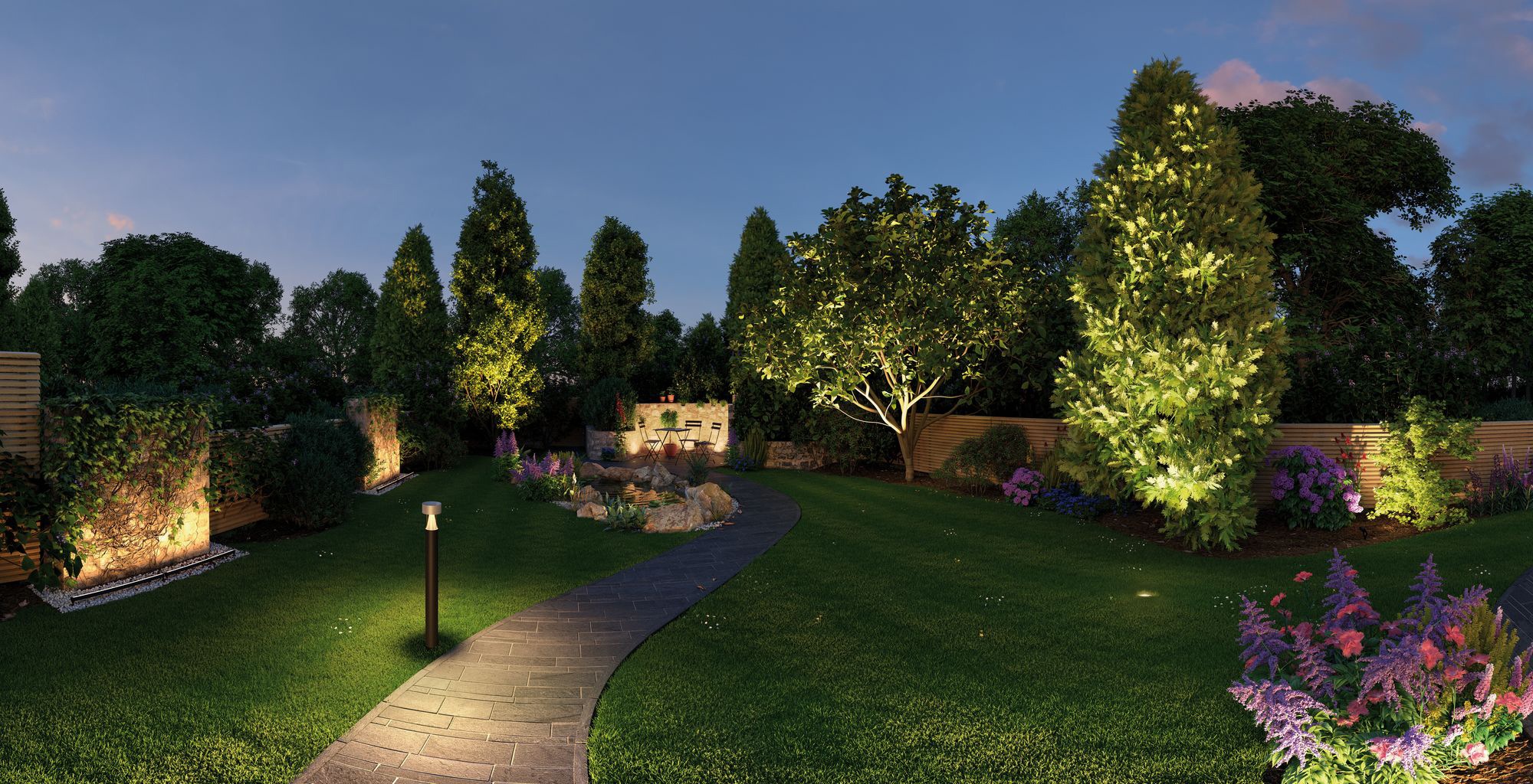 Paulmann LED Gartenleuchte »Poller«, 1 flammig, Leuchtmittel E14 | LED wechselbar, E14, IP44 2W 24V Anthrazit E14