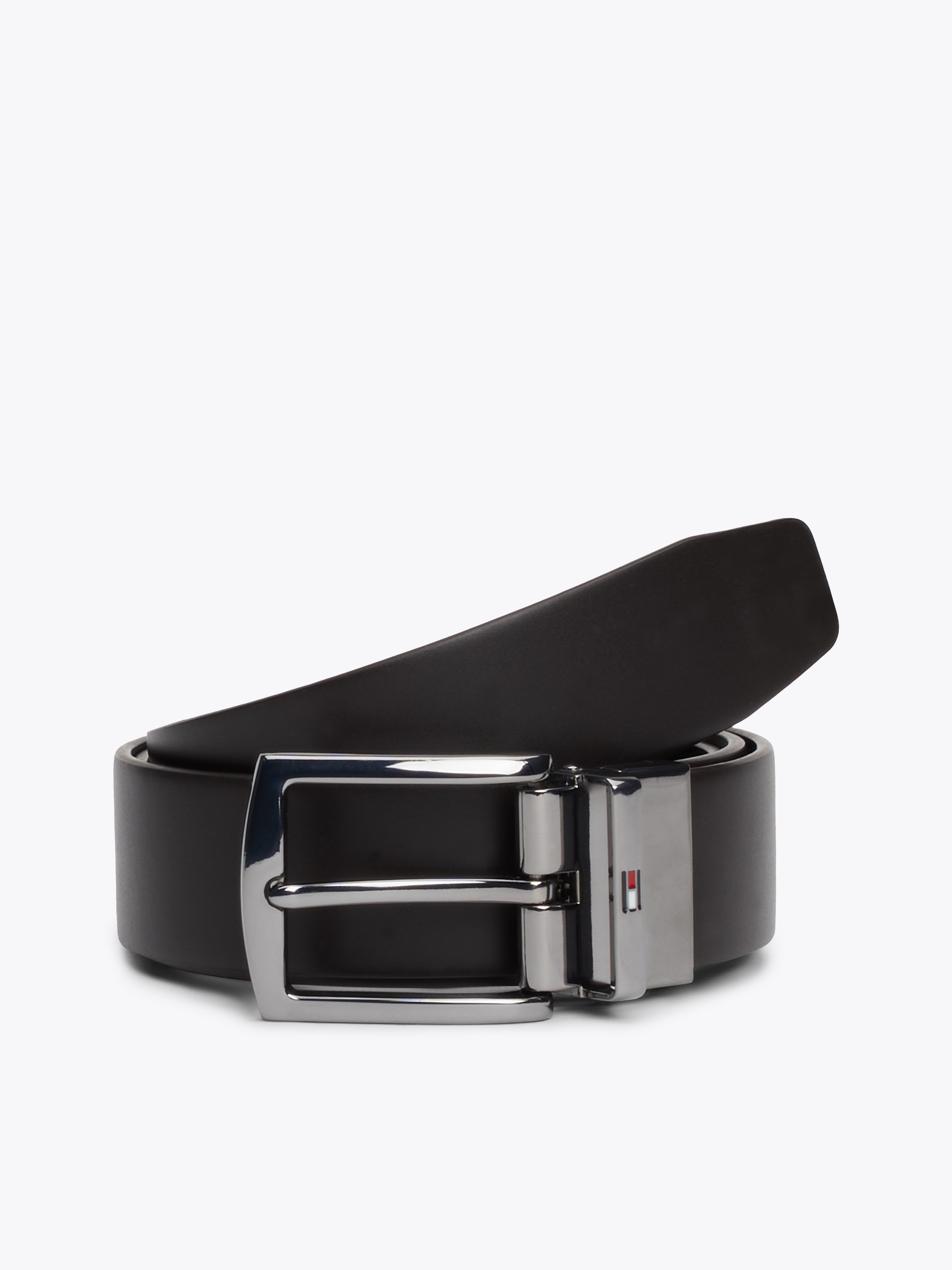 Tommy Hilfiger Ledergürtel »Denton Rev. 3.5 cm«, mit Logoprägung