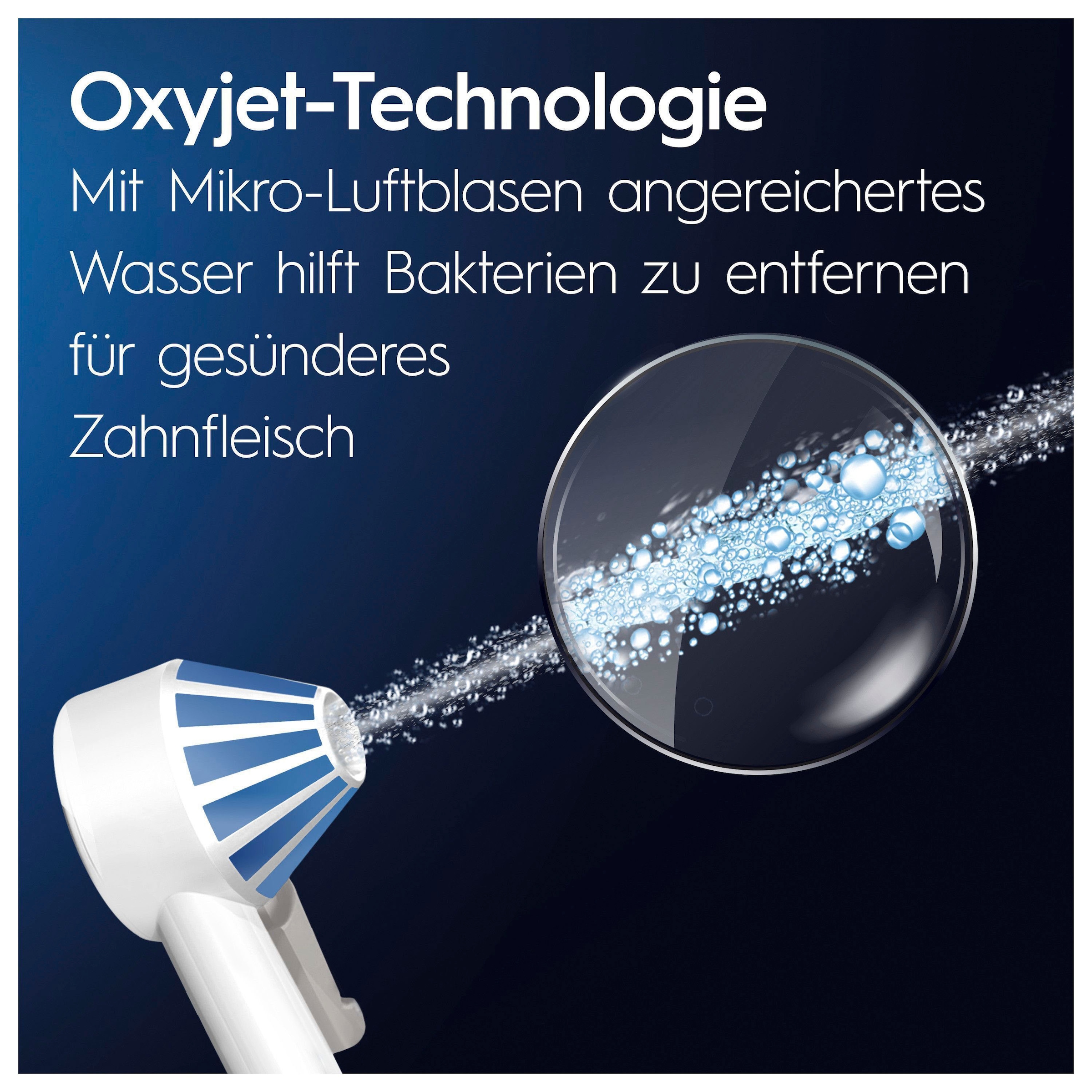 Oral-B Munddusche »Oral Health Center«, mit iO Series 6 elektrische Zahnbürste