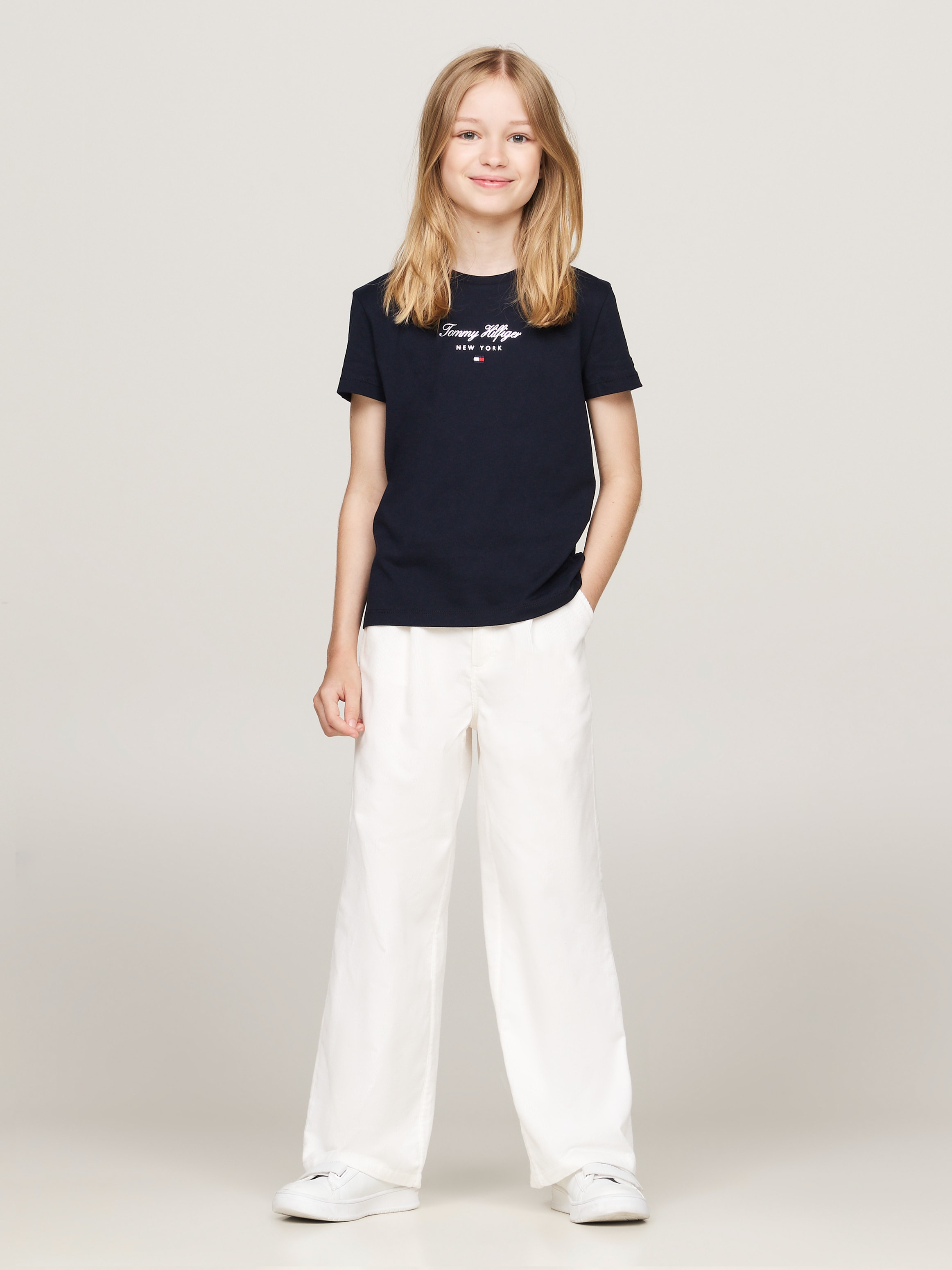 Tommy Hilfiger T-Shirt »TH NYC FOIL TEE SS«, mit Fooil Print