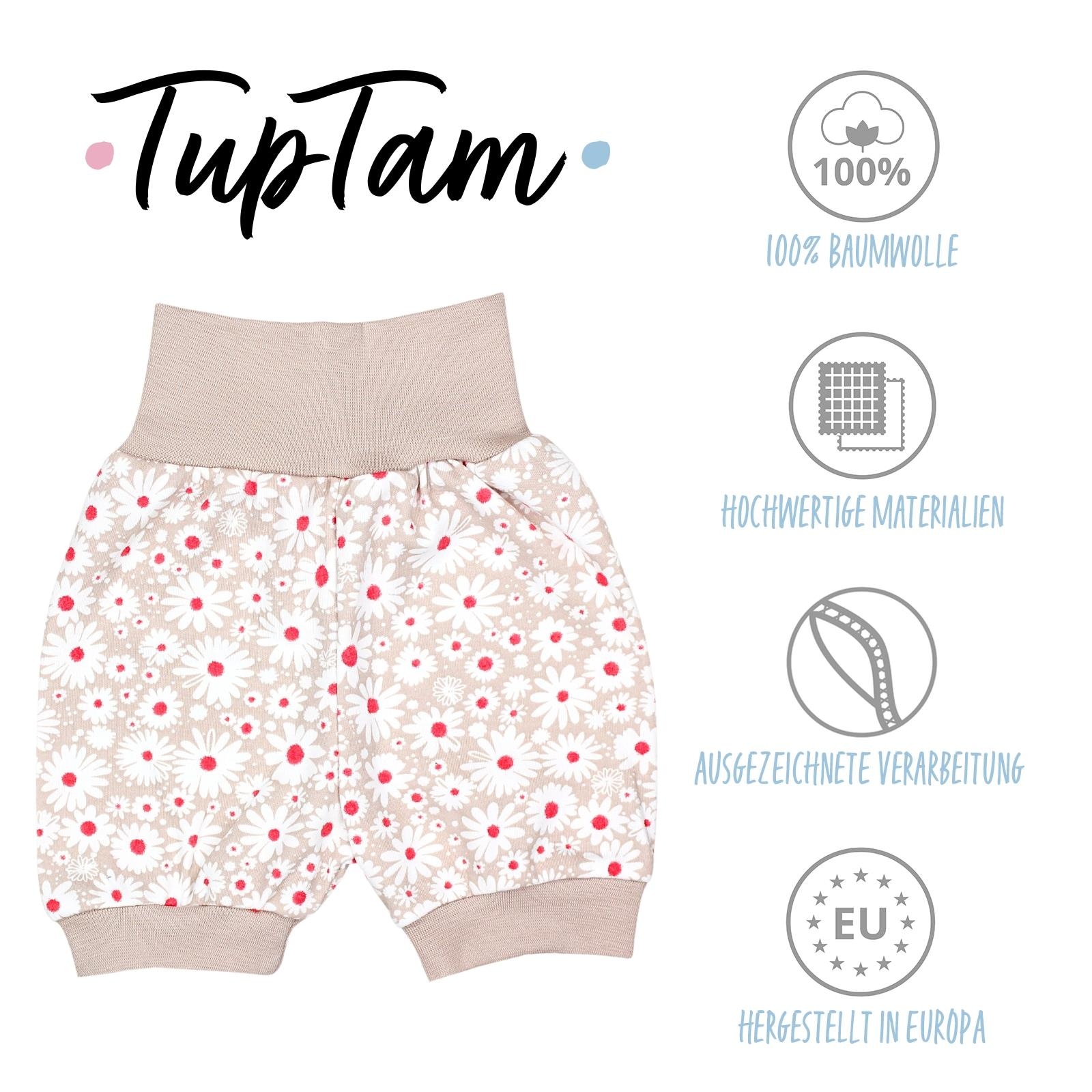 TupTam Pumphose »Pumphose Baby Mädchen Sommershorts 5er Set«
