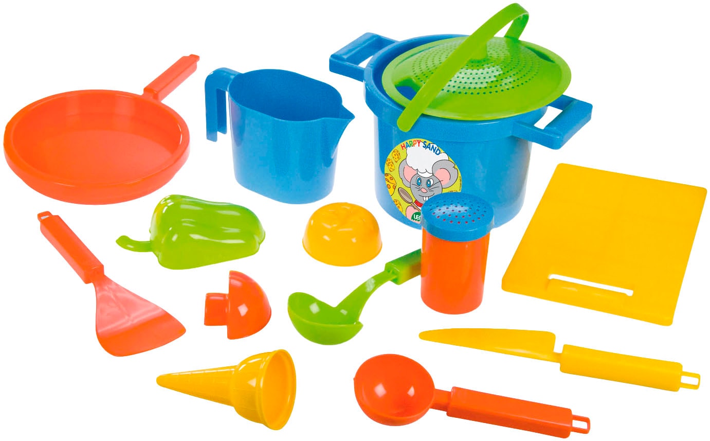 Lena® Sandform-Set »Sandset Kochen 14 tlg., Beutel« Made in Europe