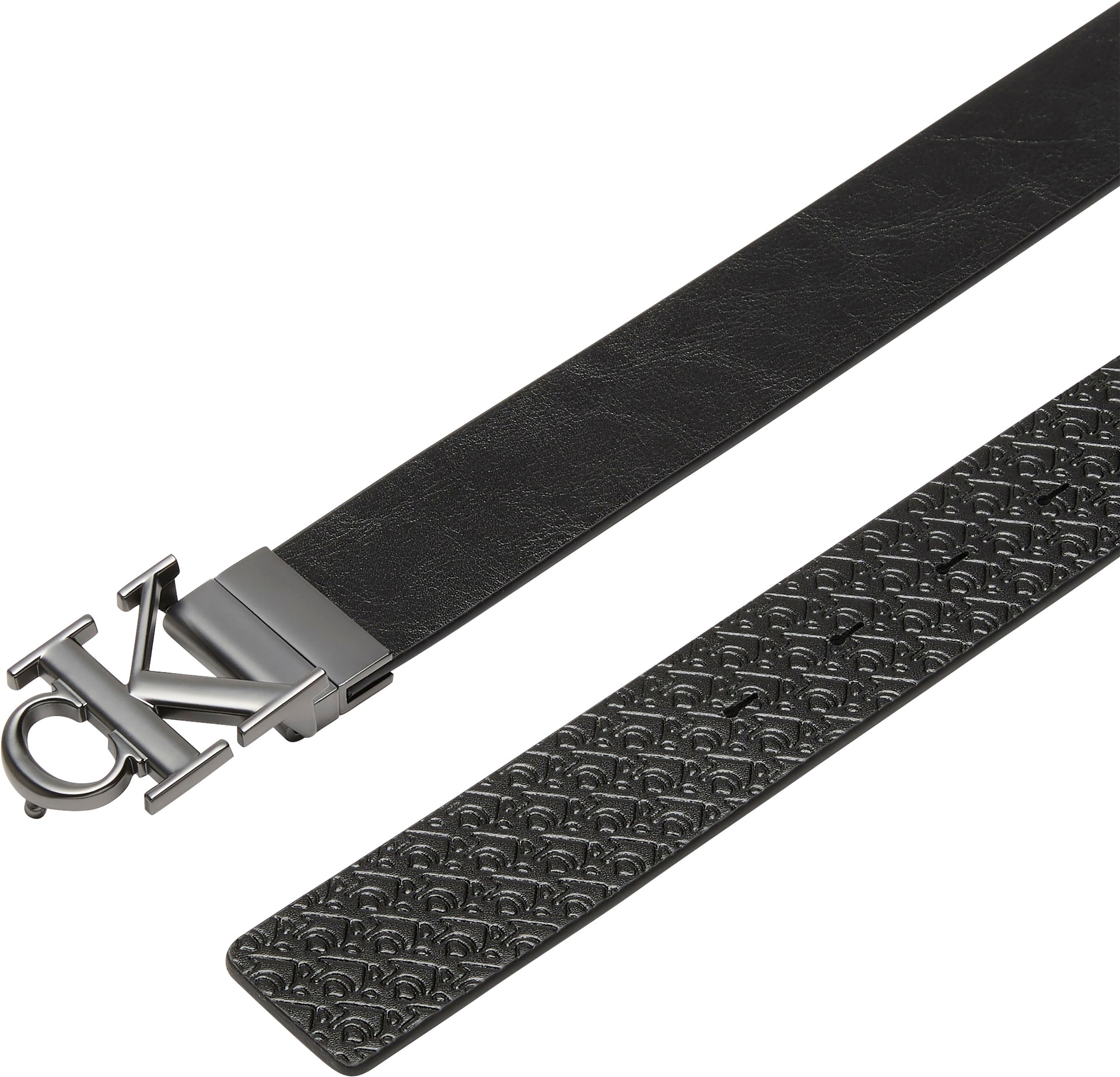 Calvin Klein Jeans Ledergürtel »MNGRM PLQ BCKL 35MM«