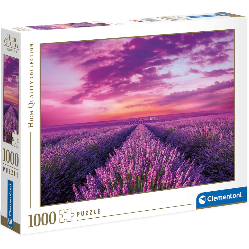 Clementoni® Puzzle »High Quality Collection, Lavendel-Feld«