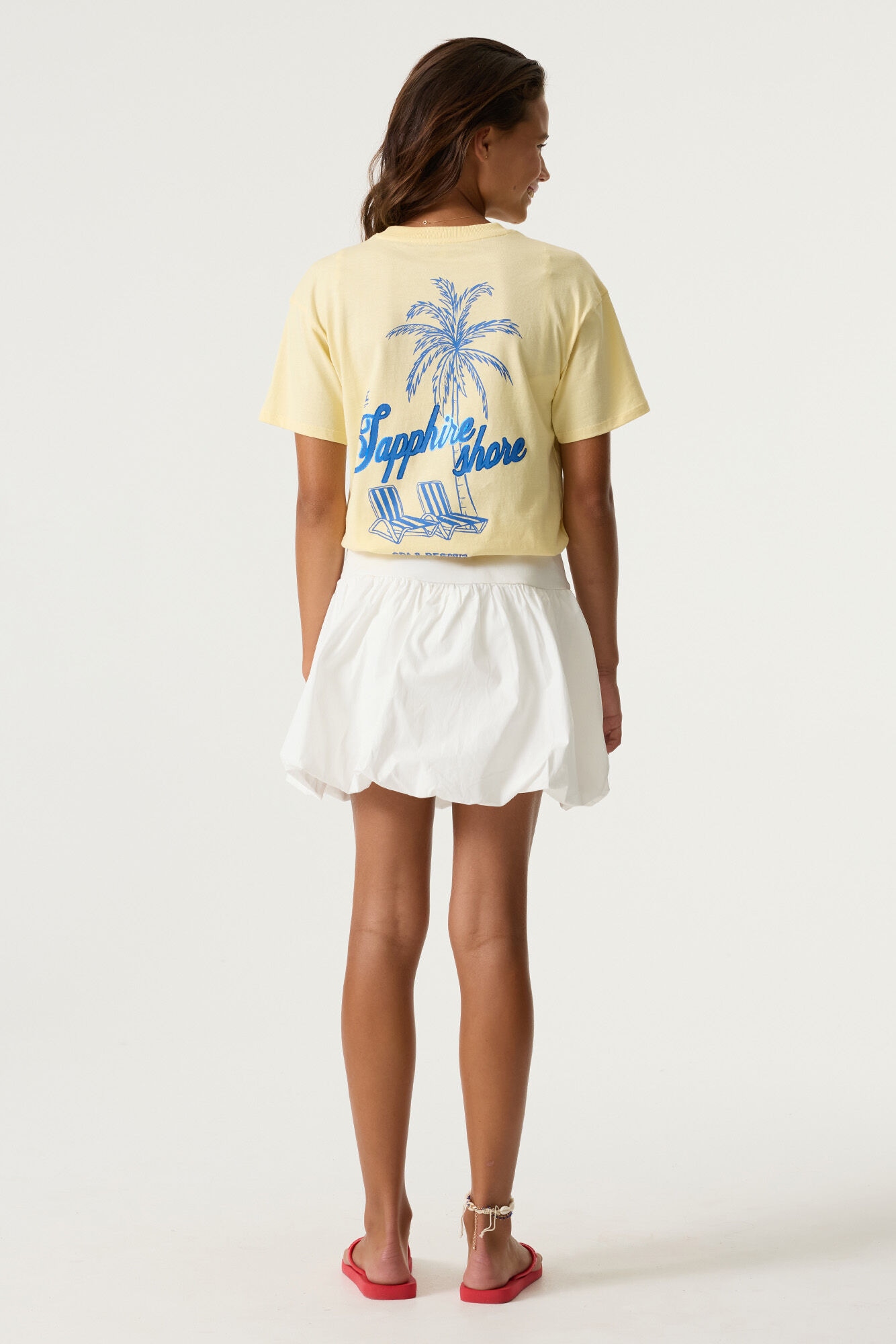 Garcia Rundhalsshirt mit großem Rückenprint, for Girls