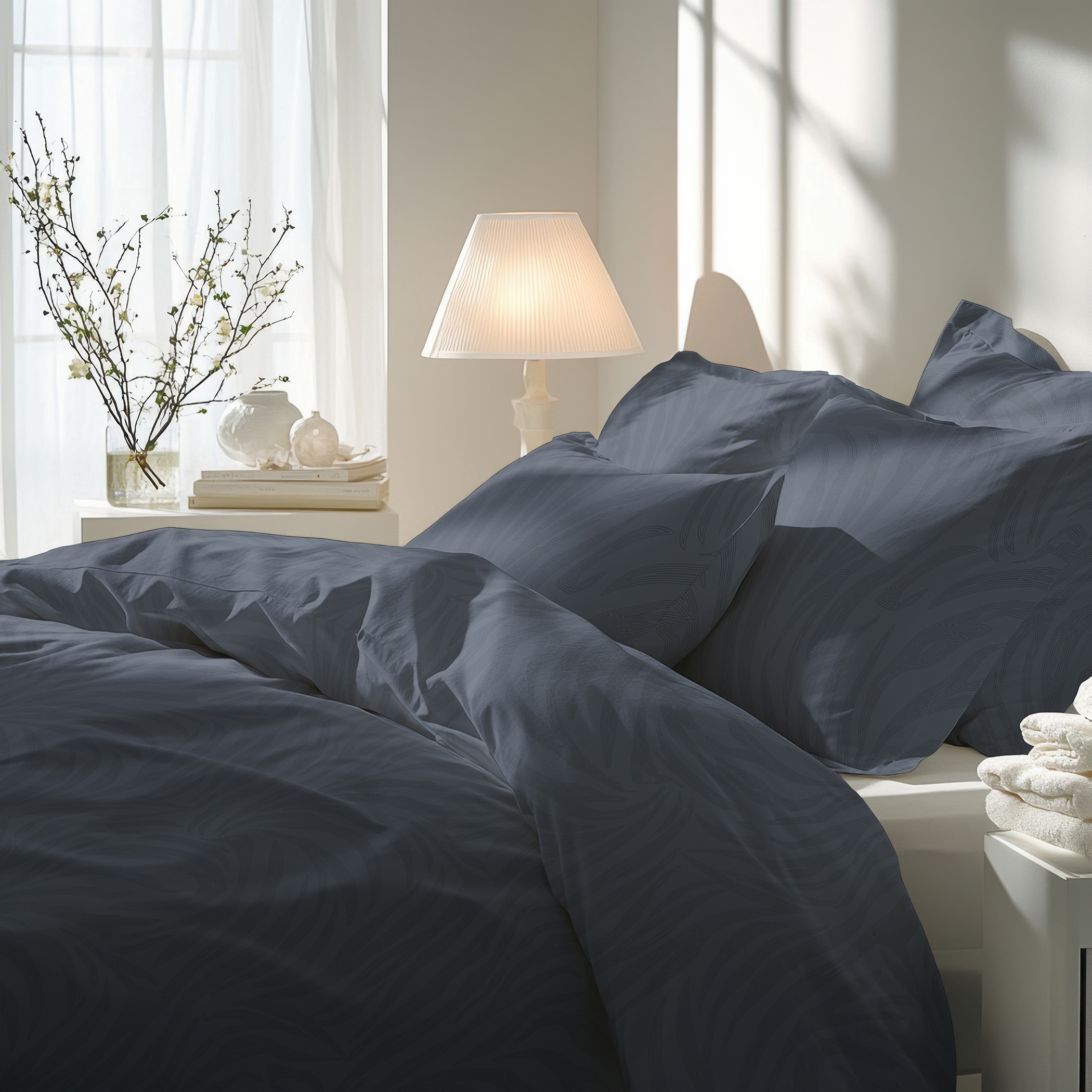 Florella Bettwäsche »Zoma jeans Flausch-Flanell,  100% Baumwolle«