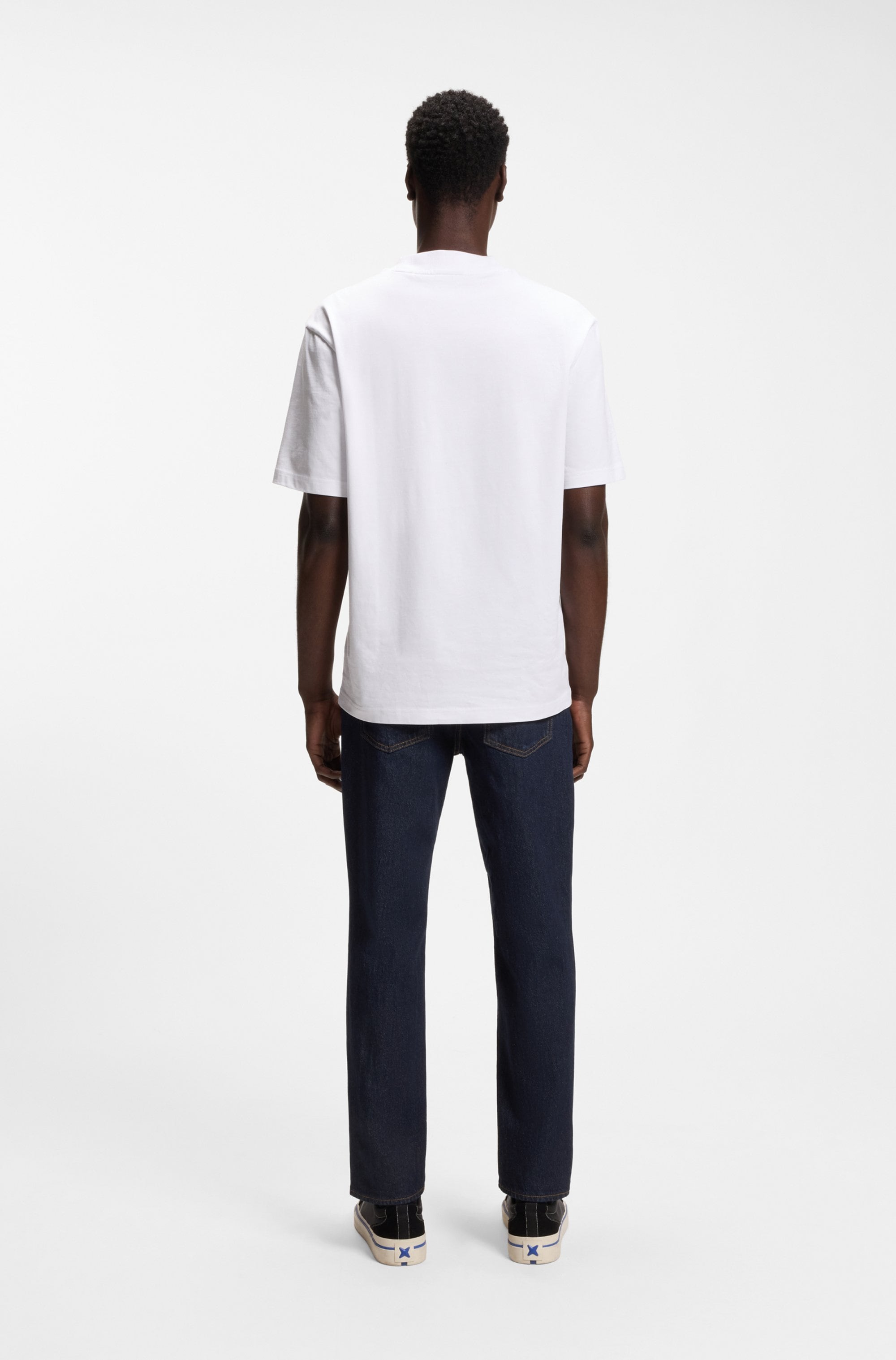 HUGO Tapered-fit-Jeans »Brody« mit Stone-washed-Finish