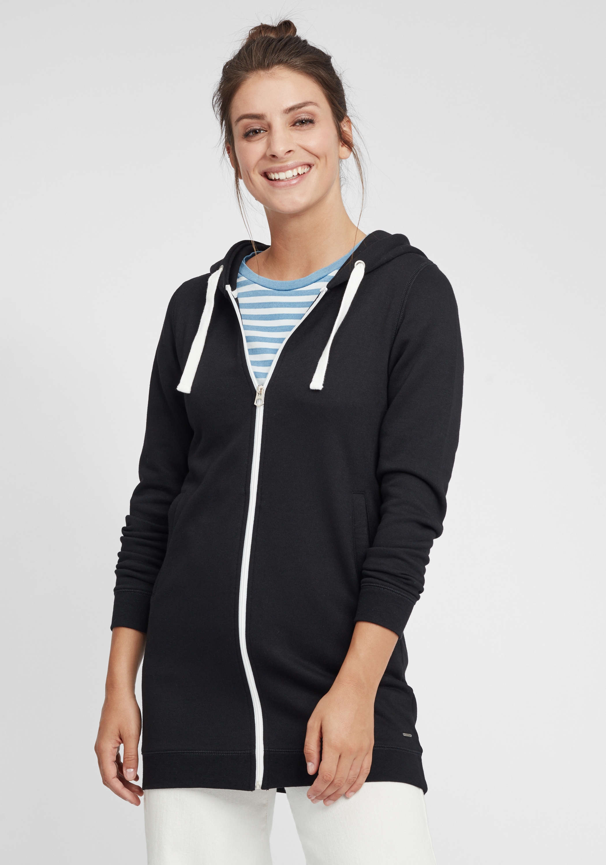OXMO Kapuzensweatjacke »Kapuzensweatjacke OXOlinda«