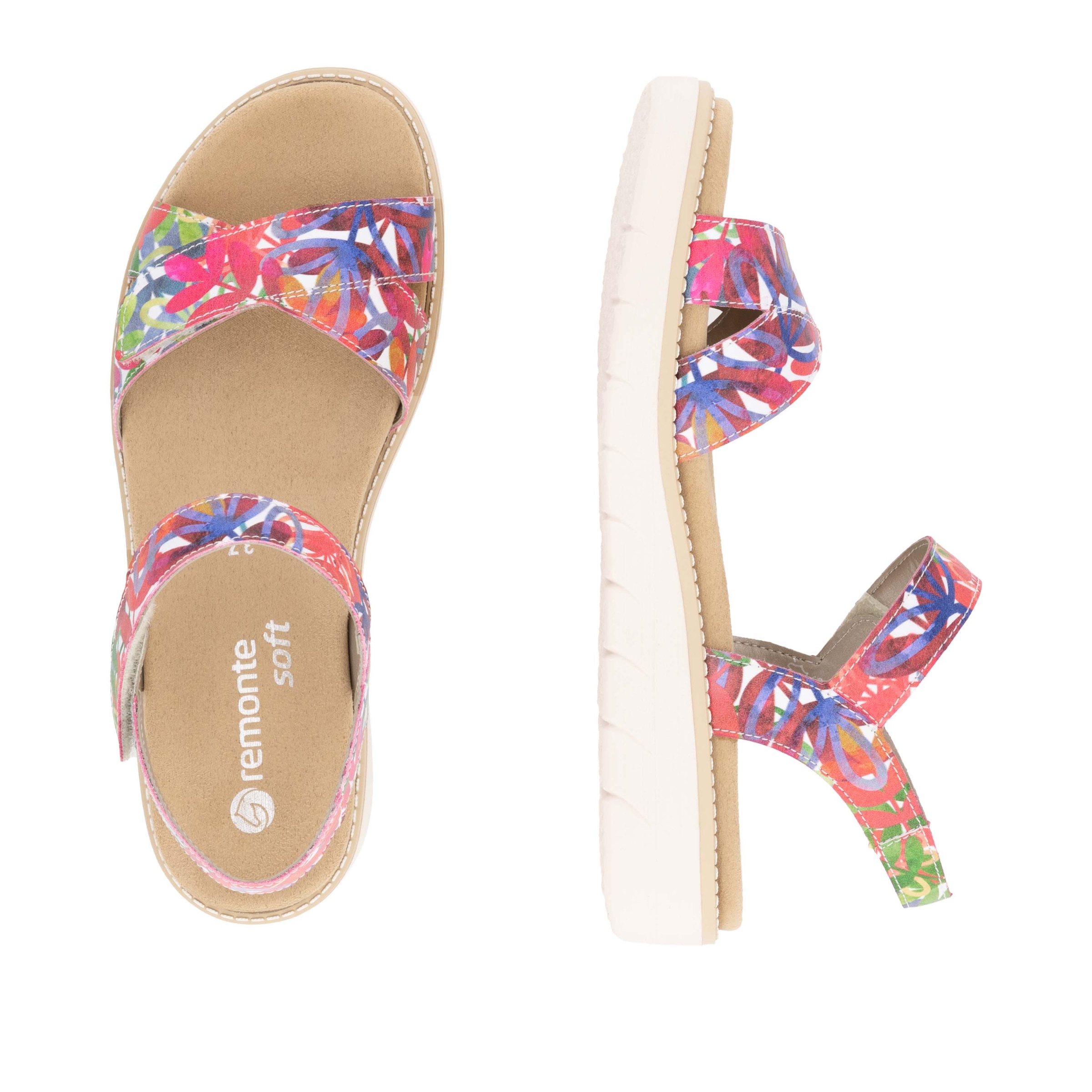 Remonte Riemchensandale, Plateau, Sommerschuh, Sandalette mit Lite ´n Soft Ausstattung