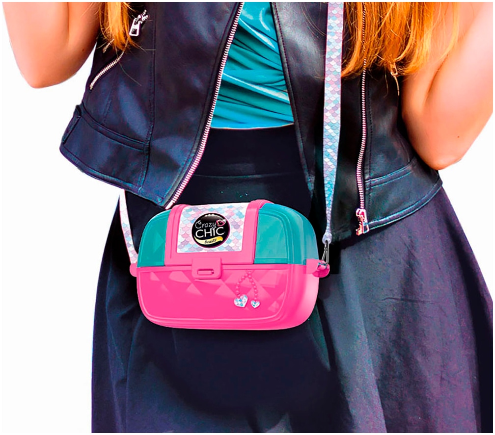 Clementoni® Kreativset »Crazy Chic, Nail-Art Tasche für unterwegs«