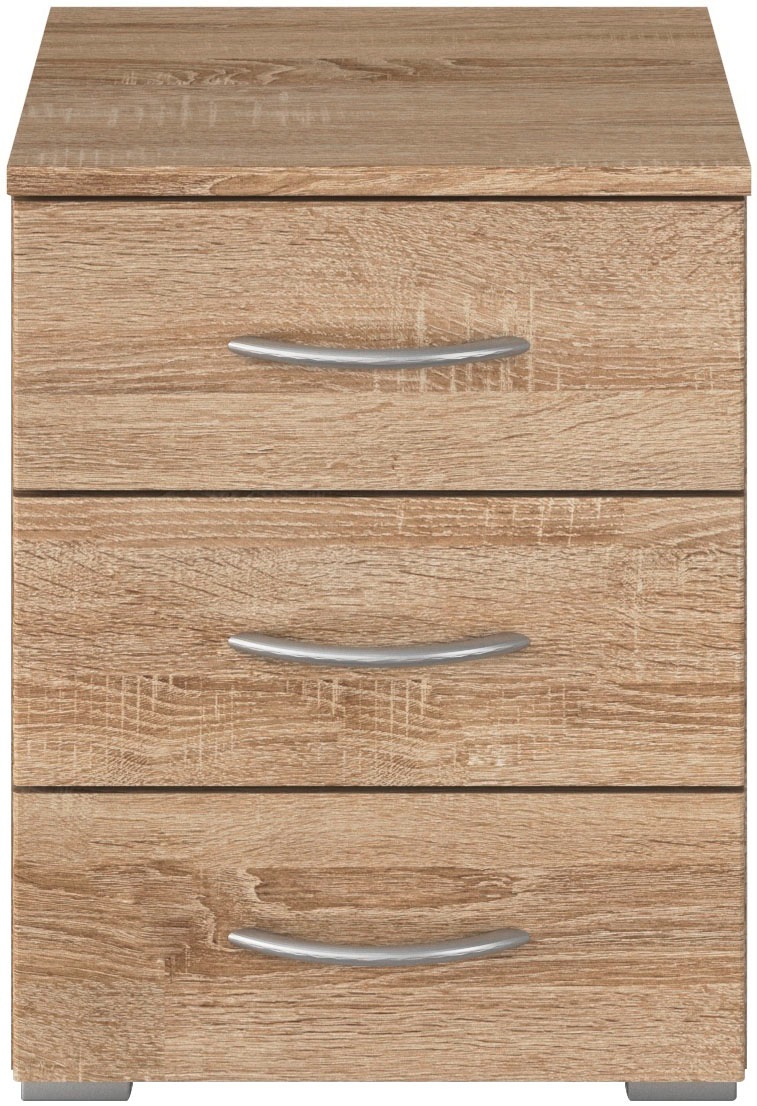 rauch Nachtkommode »Nachttisch Nachtkonsole Beistelltisch Kommode Sideboard TORRENT«, mit 2 geräumigen Schubkästen, Breite 40 cm MADE IN GERMANY