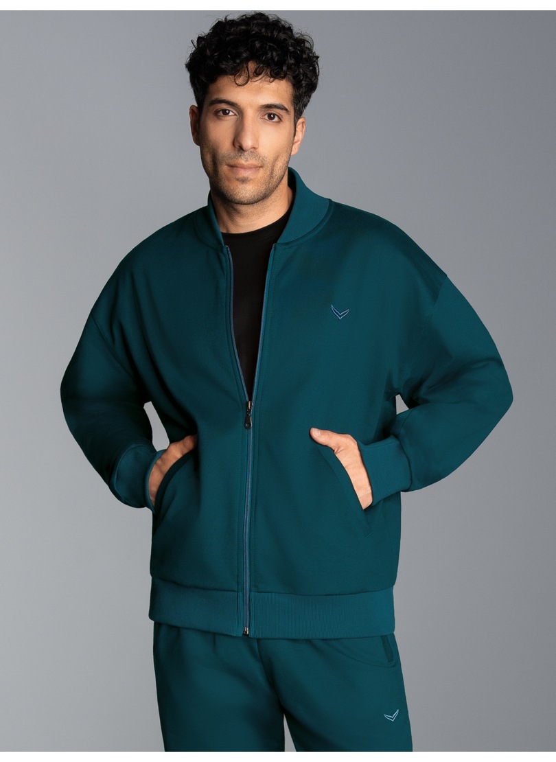 Trigema Sweatjacke »TRIGEMA Collegejacke in weicher Sweat-Qualität«