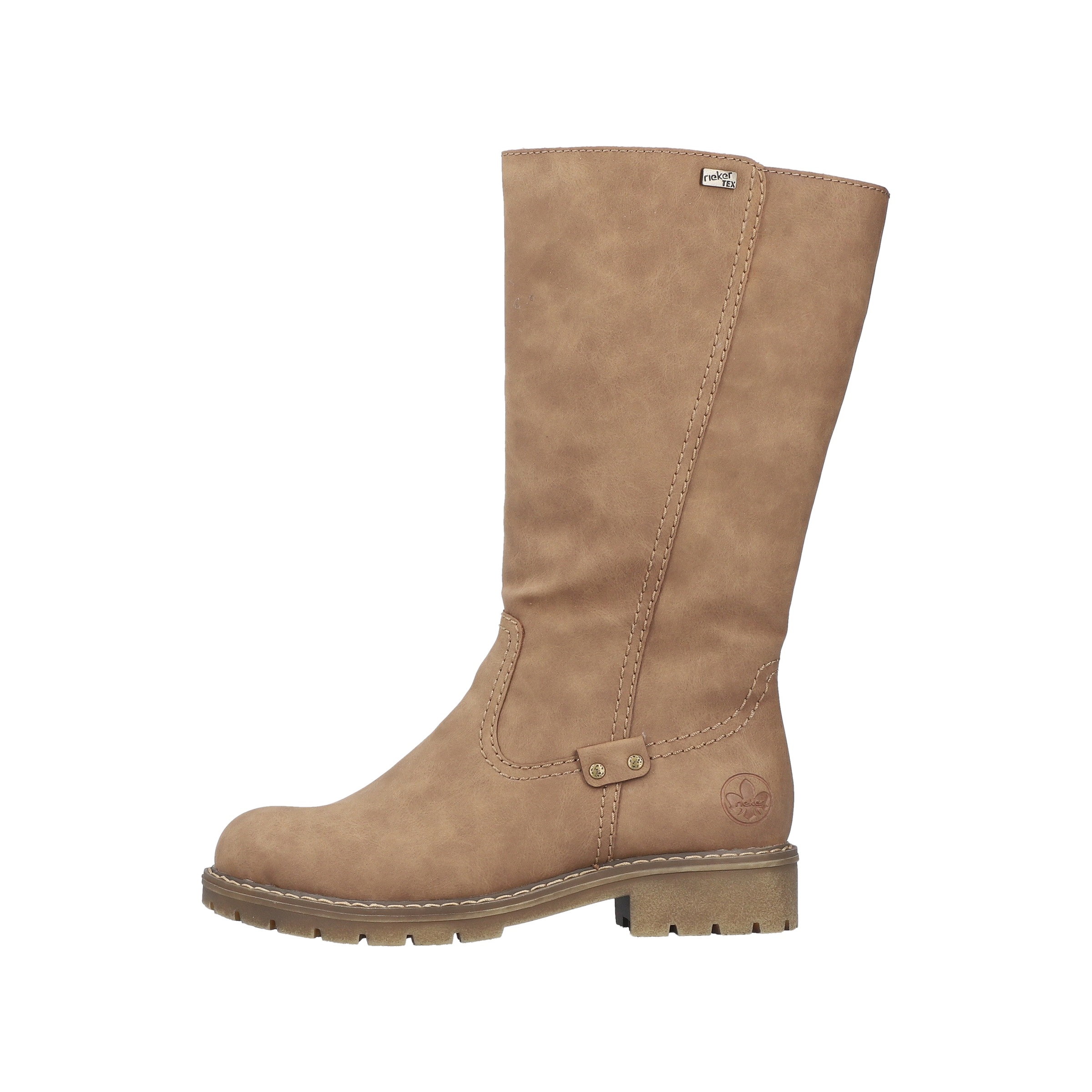 Rieker Winterstiefel  Langschaftstiefel mit Reißverschluss und RiekerTEX-Membrane