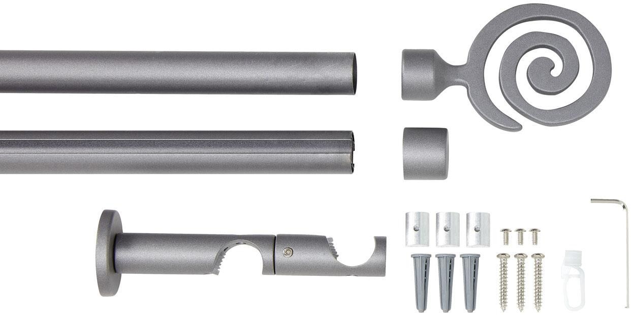 Good Life Kombi-Vorhangstange »Espiral« Ø 20 mm 2 läufig-läufig Fixmaß