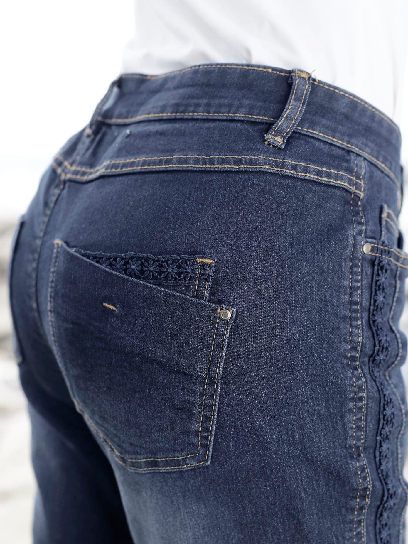 heine Boyfriend-Jeans, (1 tlg.)