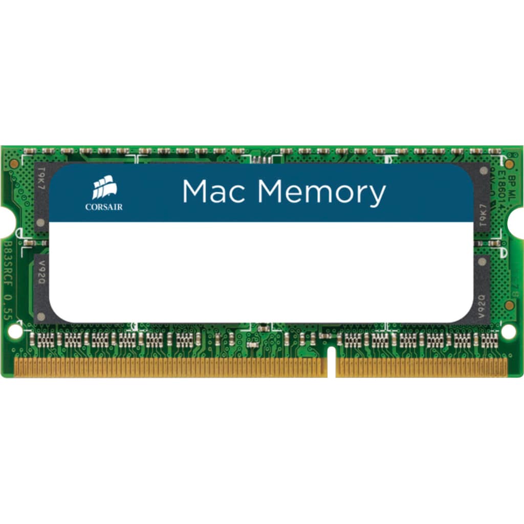 Corsair Laptop-Arbeitsspeicher »Mac Memory — 16GB Dual Channel DDR3 SODIMM«