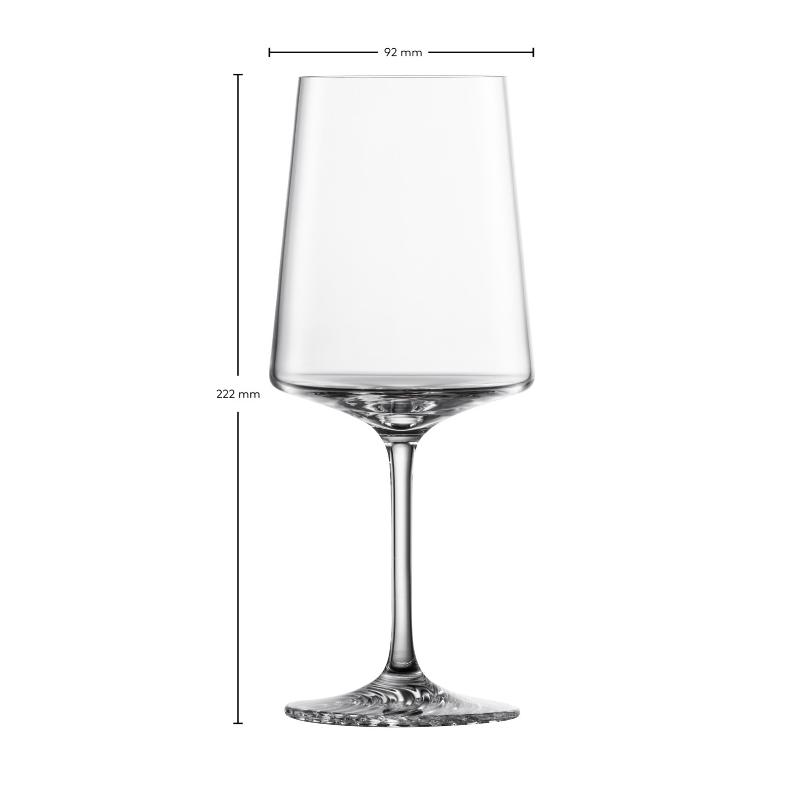 Zwiesel Glas Weinglas »Allround Weingläser ECHO 572 ml 4er Set transparent«