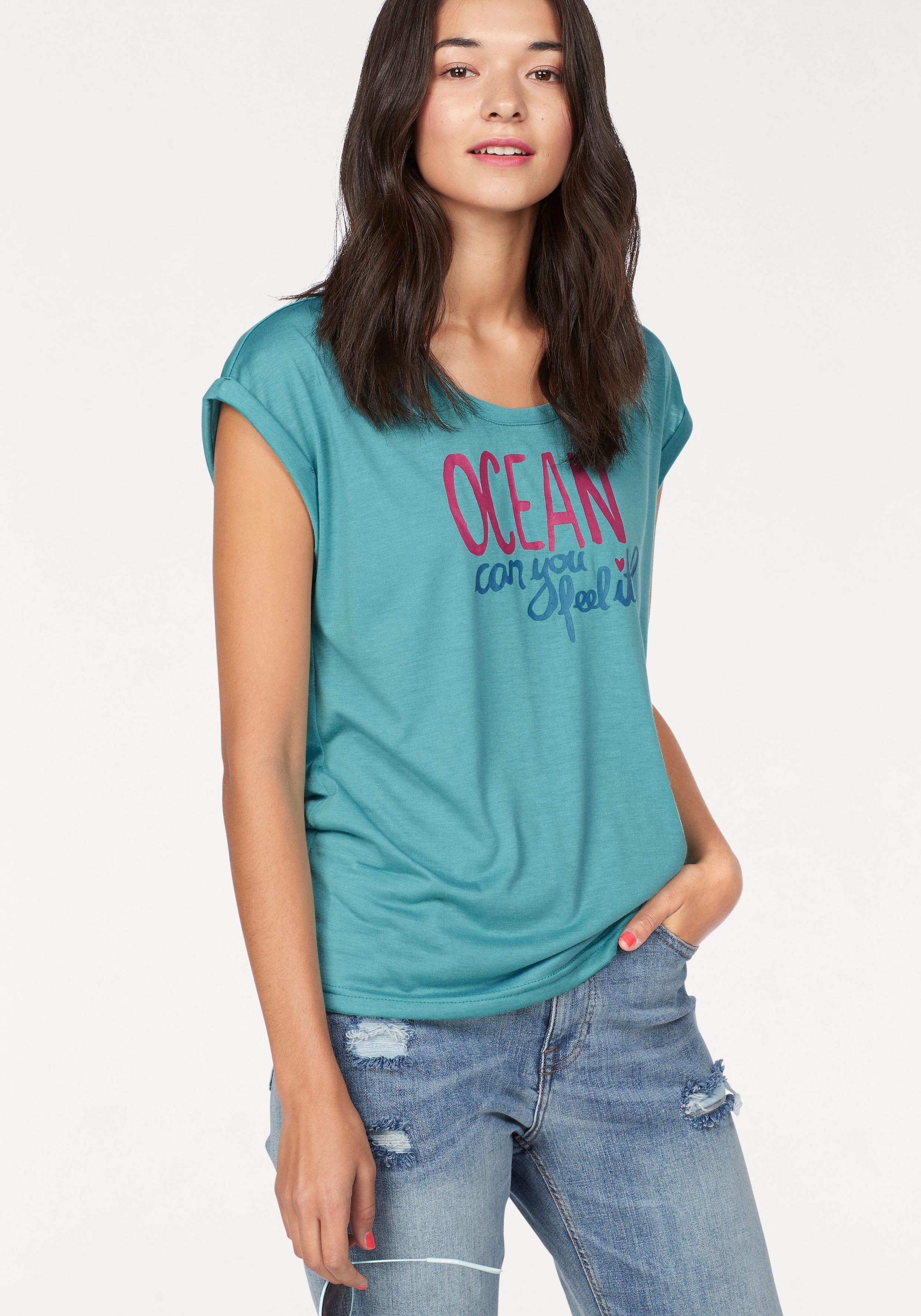 Ocean Sportswear T-Shirt, (Packung, 2 tlg., 2er-Pack), in Viskose-Qualität