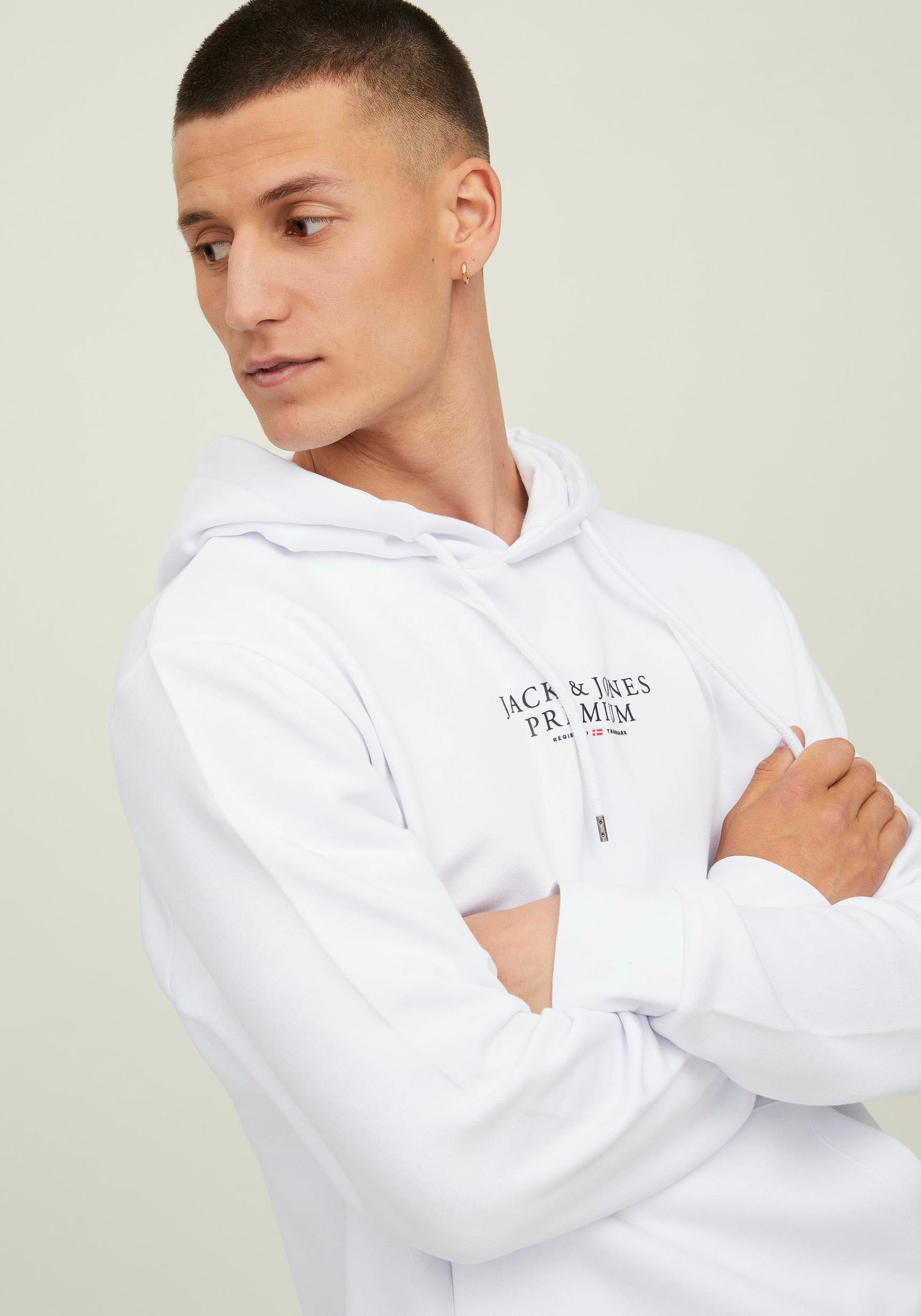 Jack & Jones Kapuzensweatshirt »JPRBLUARCHIE SWEAT HOOD NOOS«
