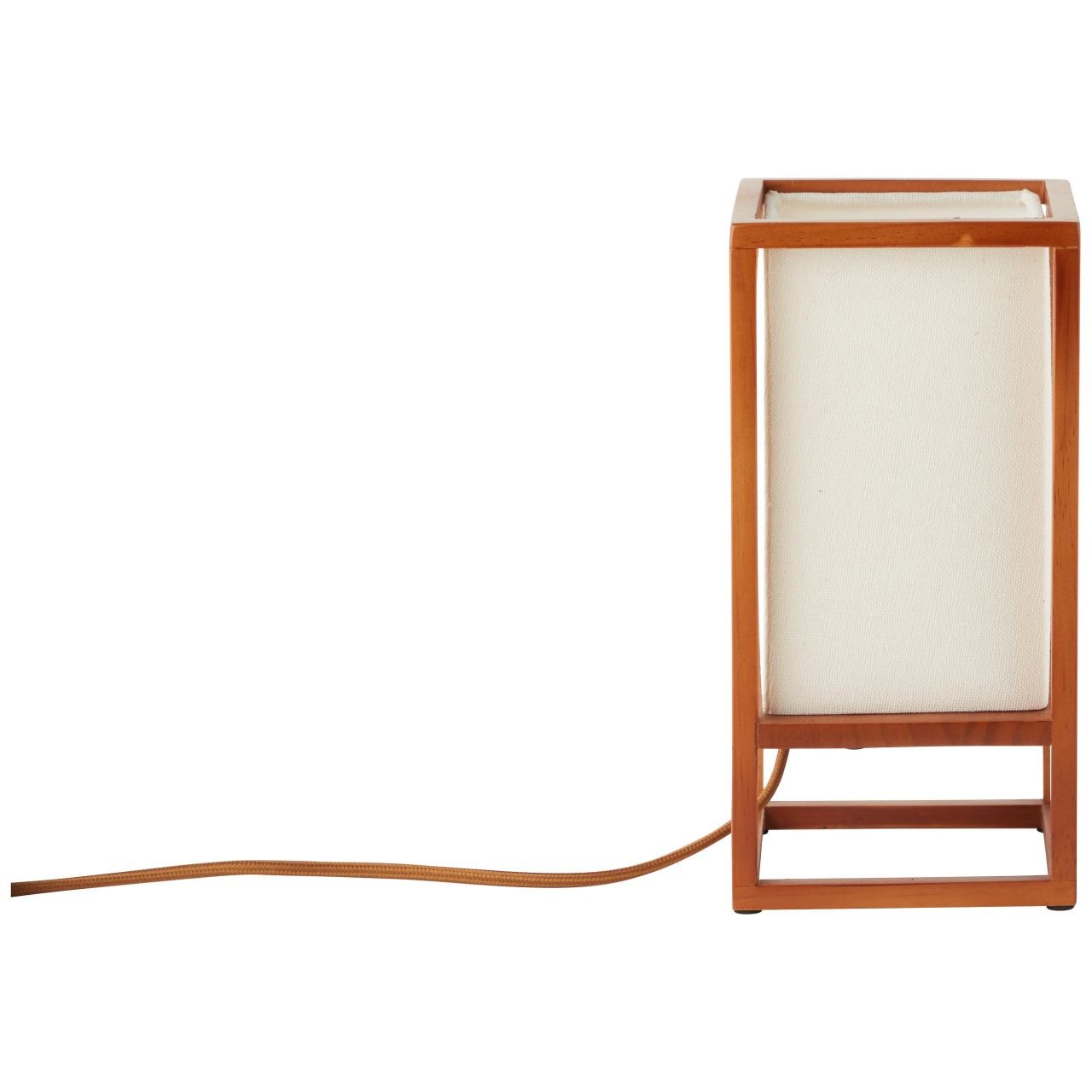 Brilliant Tischleuchte »Seaside«, 1 flammig, Leuchtmittel E14 | ohne Leuchtmittel, 25cm natur/weiß