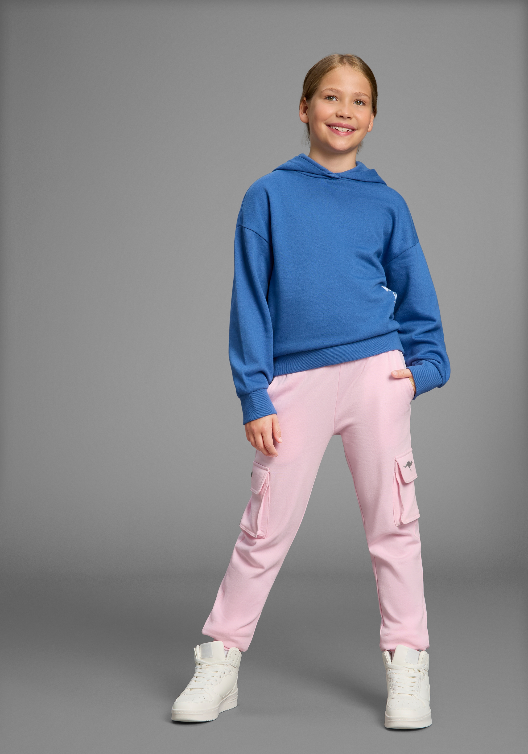 KangaROOS Sweathose »Cargo-Sweathose«  Lässige Sweathose, Jogginghose mit Taschen