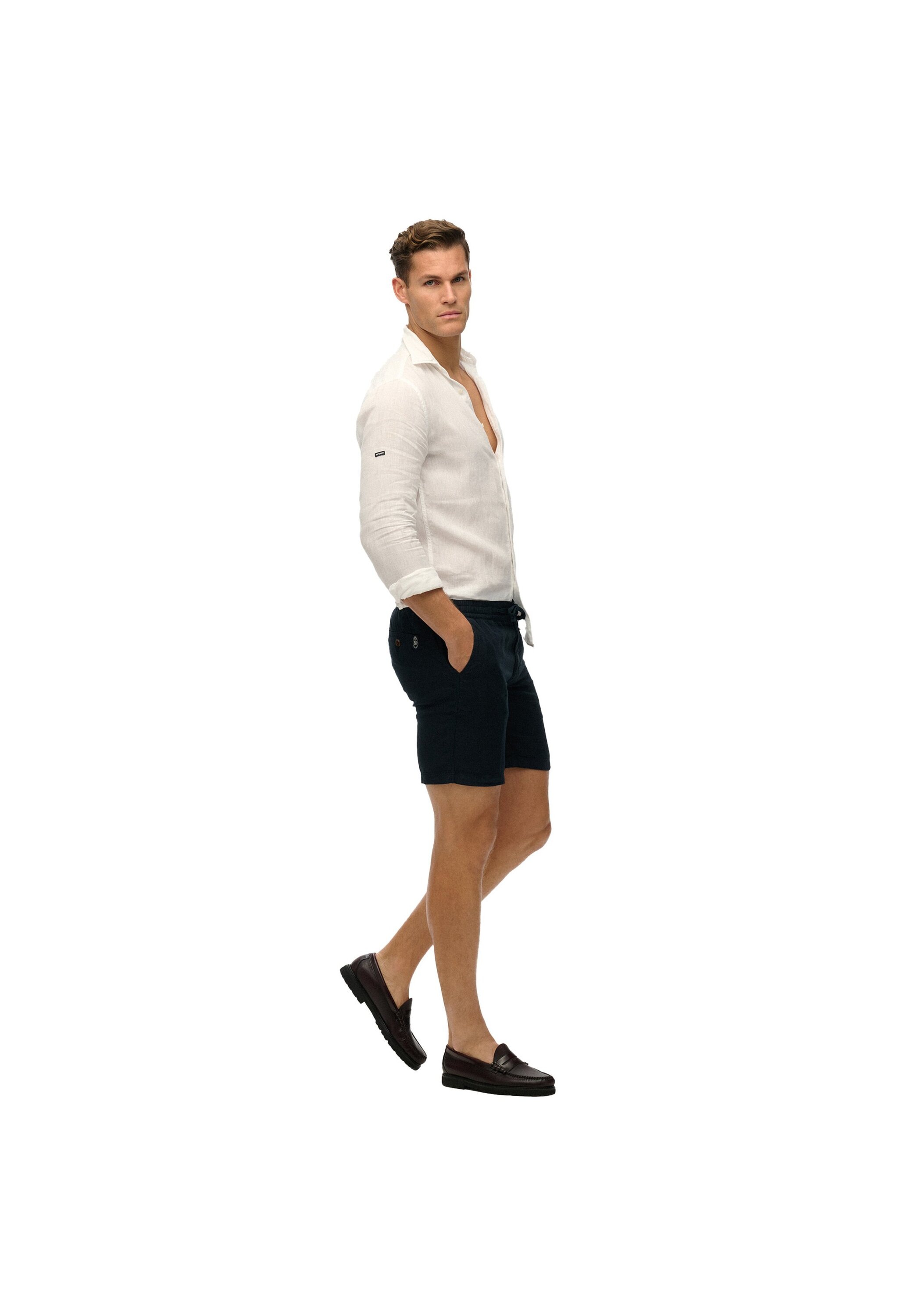 Superdry Shorts »Shorts Merchant Linen Short«