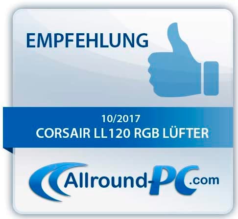 Corsair Computer-Kühler »Corsair LL140 RGB LED PWM PC-Gehäuselüfter«