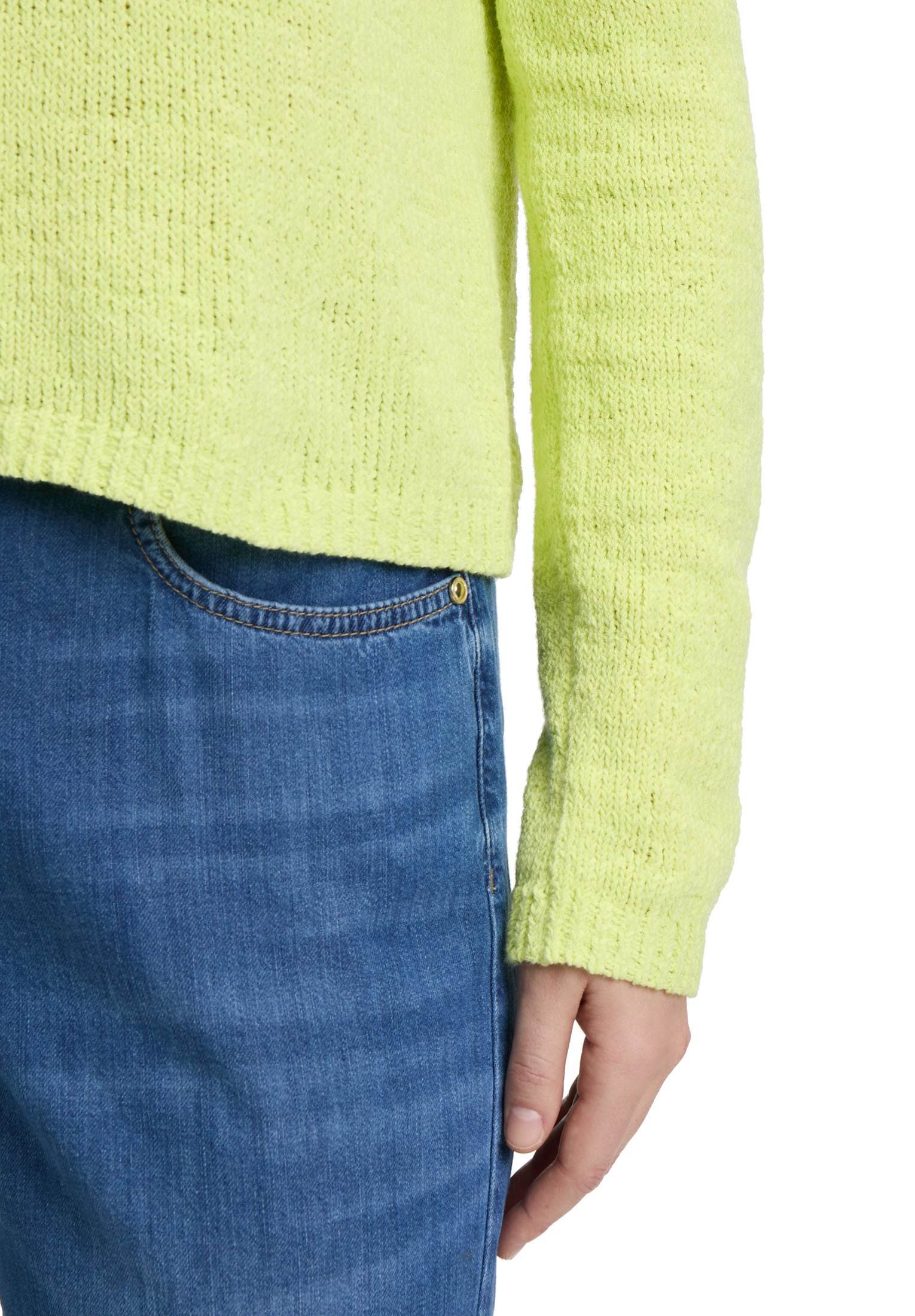Betty Barclay Rundhalspullover »Grobstrick-Pullover mit Effektgarn«