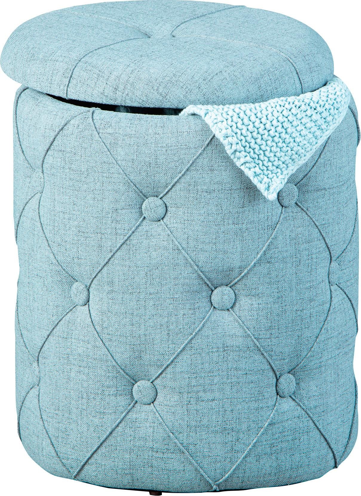 INOSIGN Hocker »Yapak«, Pouf mit Stauraum