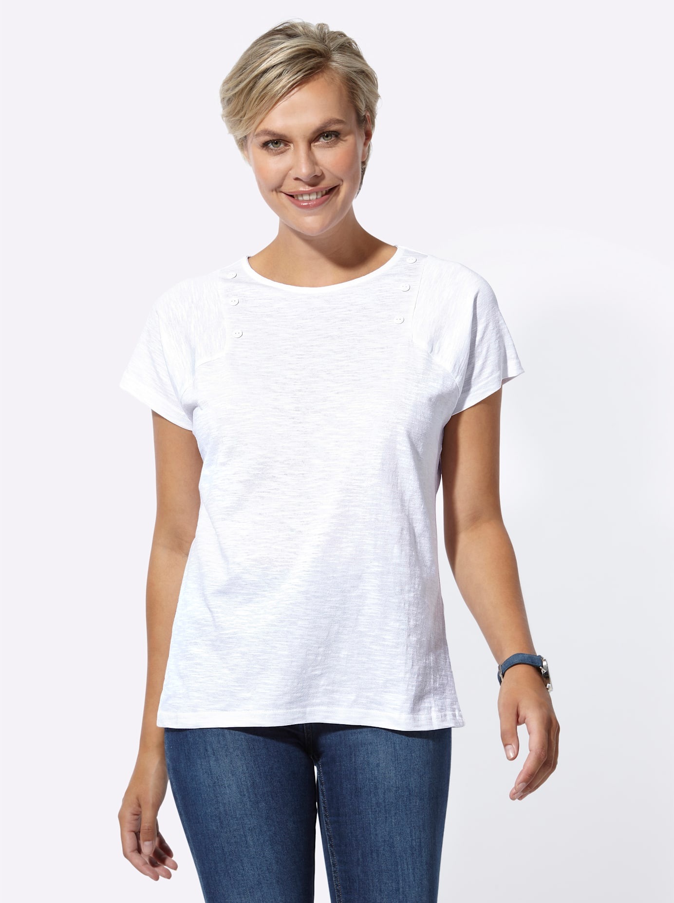 Classic Basics Kurzarmshirt »Shirt«, (1 tlg.)