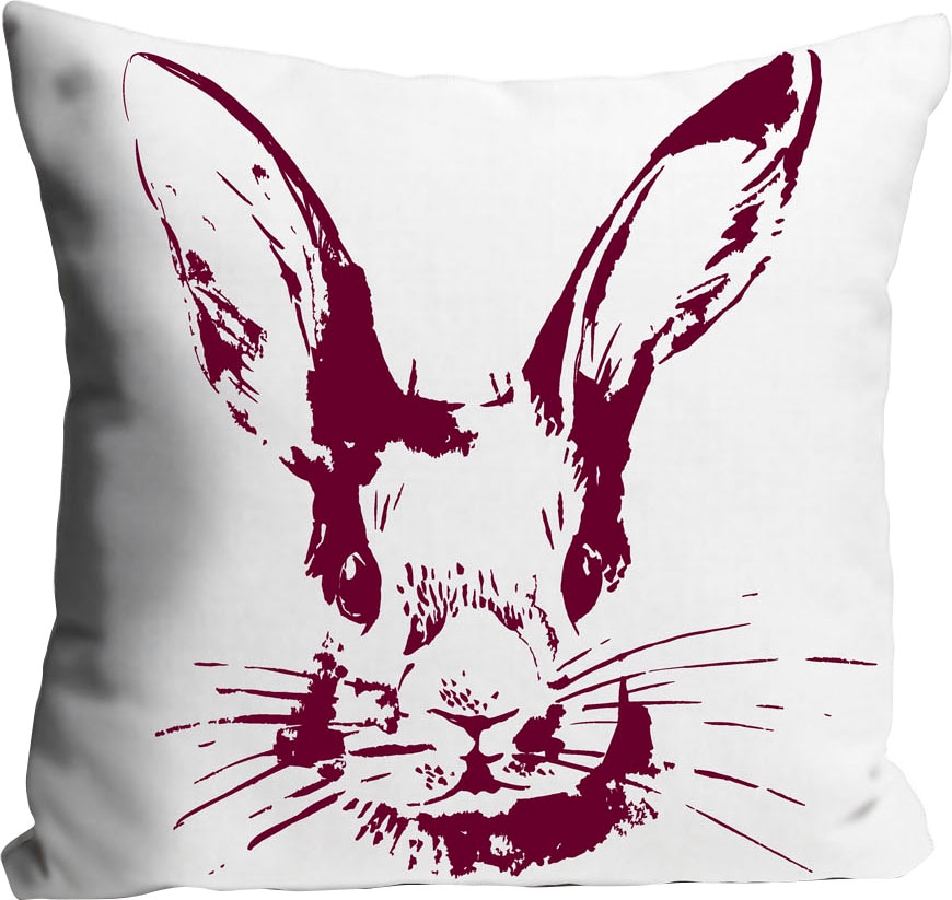 queence Dekokissen »Enzo« mit einem Häschen