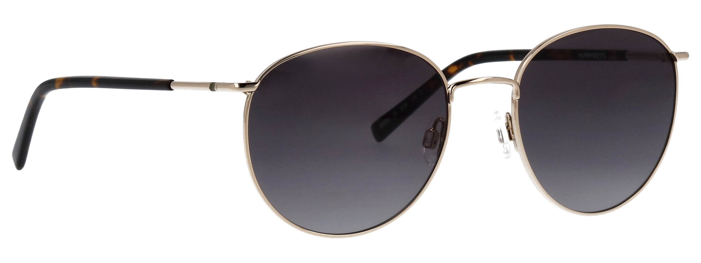 HUMPHREY´S eyewear Sonnenbrille »585290«, Form rund, Federscharnier, adc uv 400