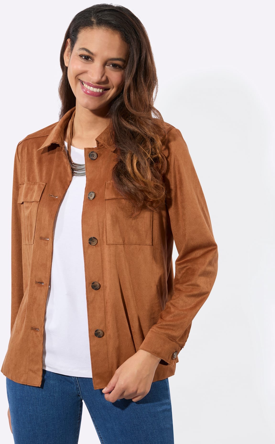 Casual Looks Lederimitat-Blazer »Lederimitat-Blazer«