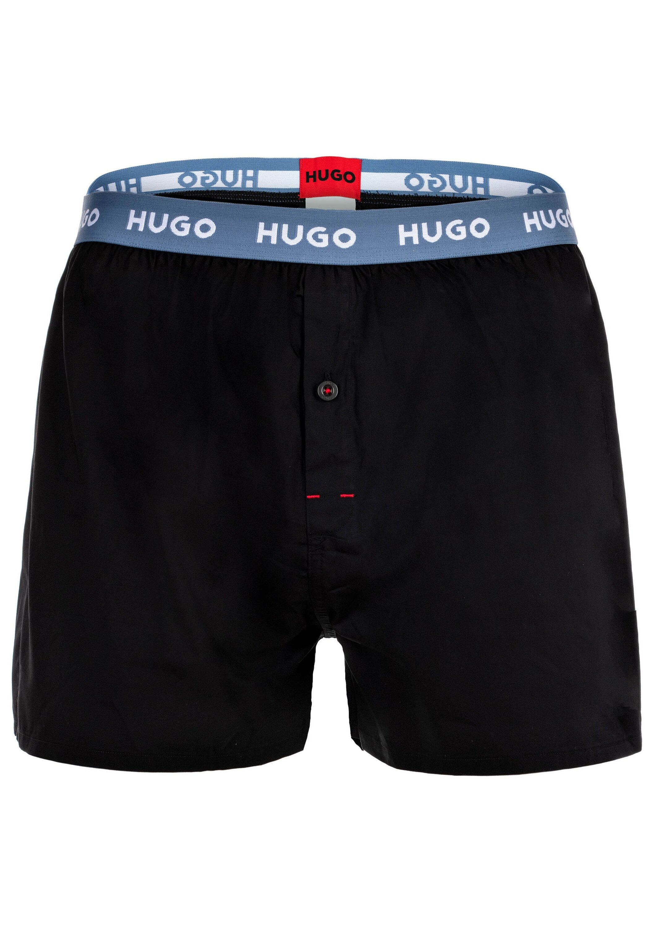 HUGO Webboxer »Web-Boxershorts Woven Boxer Triplet 3er Pack«
