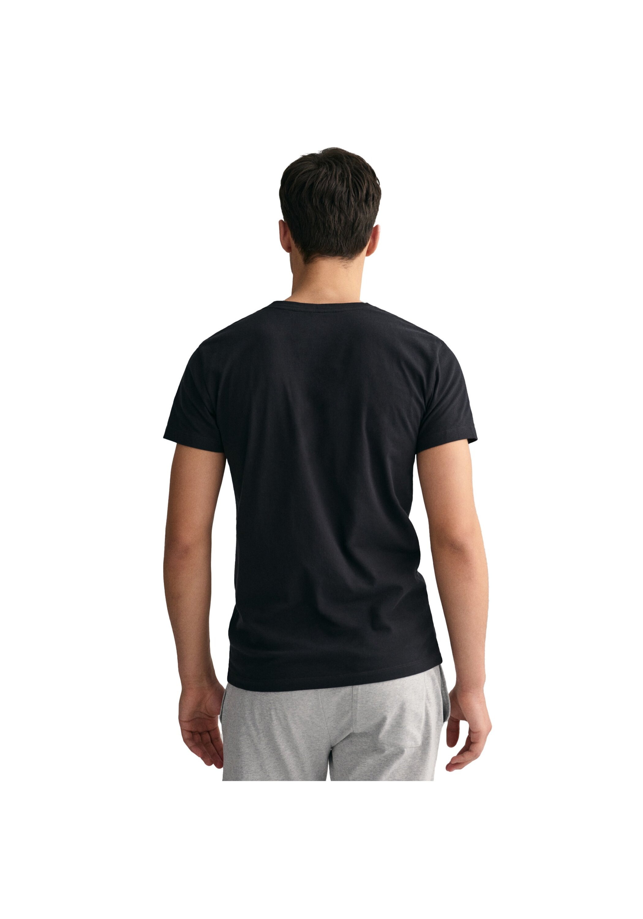 Gant T-Shirt »T-Shirt V-NECK T-SHIRT 2-PACK 2er Pack«