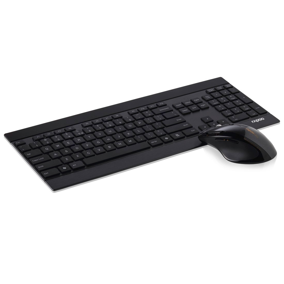 Rapoo Tastatur- und Maus-Set »8900P kabelloses Tastatur-Maus-Set, 5 GHz Wireless Verbindung 1600 DPI«