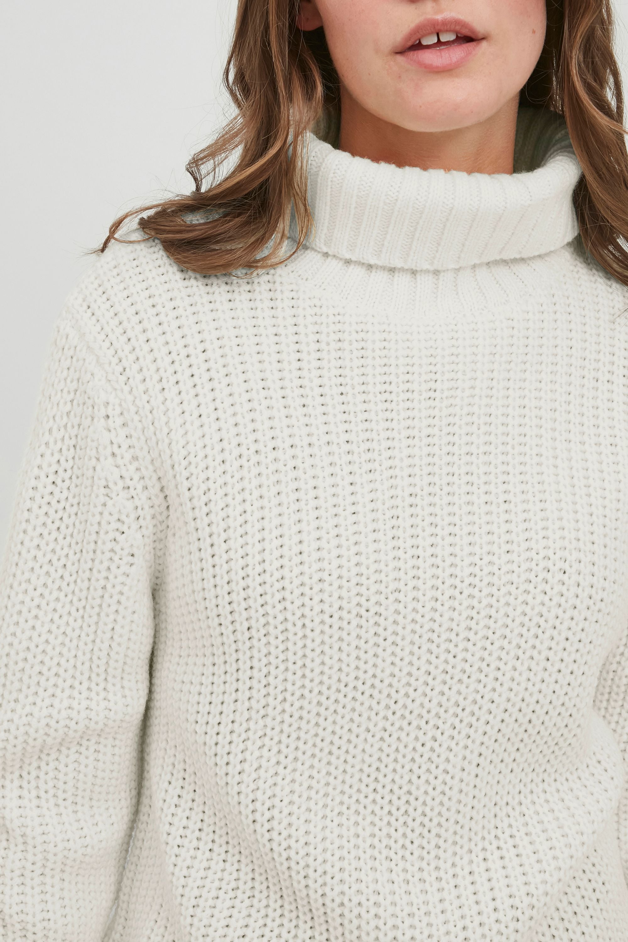 OXMO Strickfleece-Pullover »Strickpullover OXNanna«