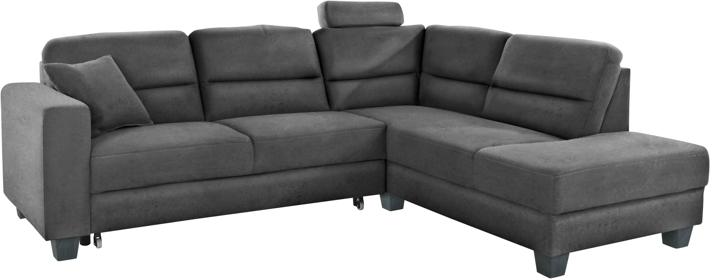 TRENDMANUFAKTUR Ecksofa »Chamber, L-Form«, inklusive einer Kopfstütze, wahlweise mit Schlaffunktion