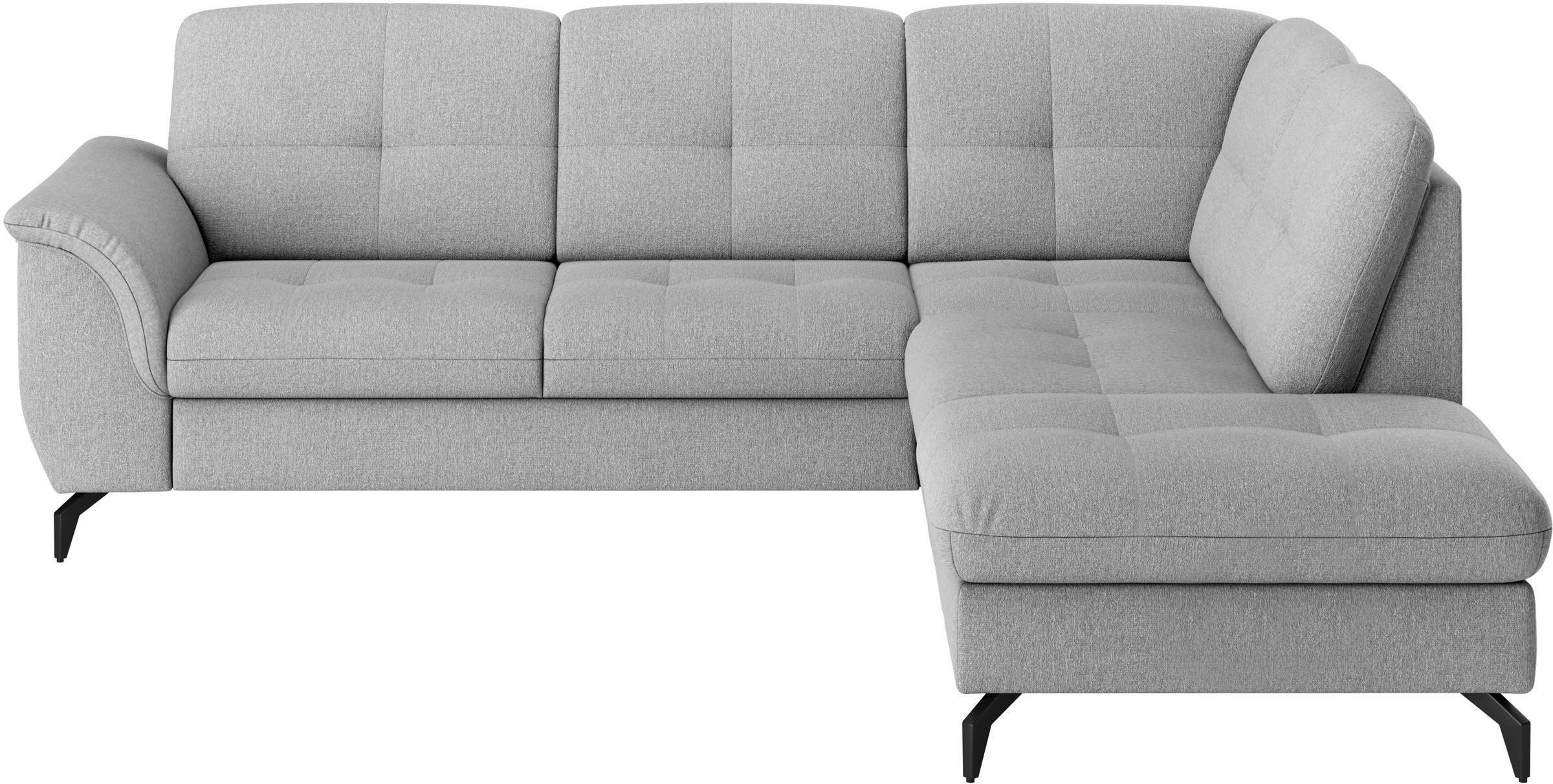 sit&more Ecksofa »Zora L-Form«, wahlweise mit Bettfunktion und Bettkasten