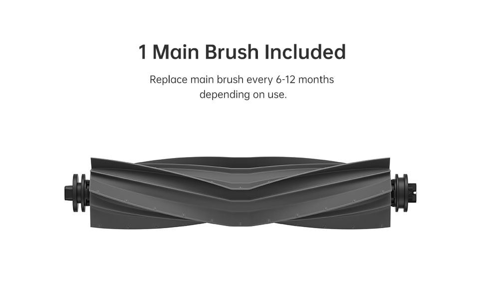 Dreame Reinigungsbürste »Dreame Hauptbürste L10s Ultra/L10s Pro«, 1 St., aus Gummi-Kunststoff